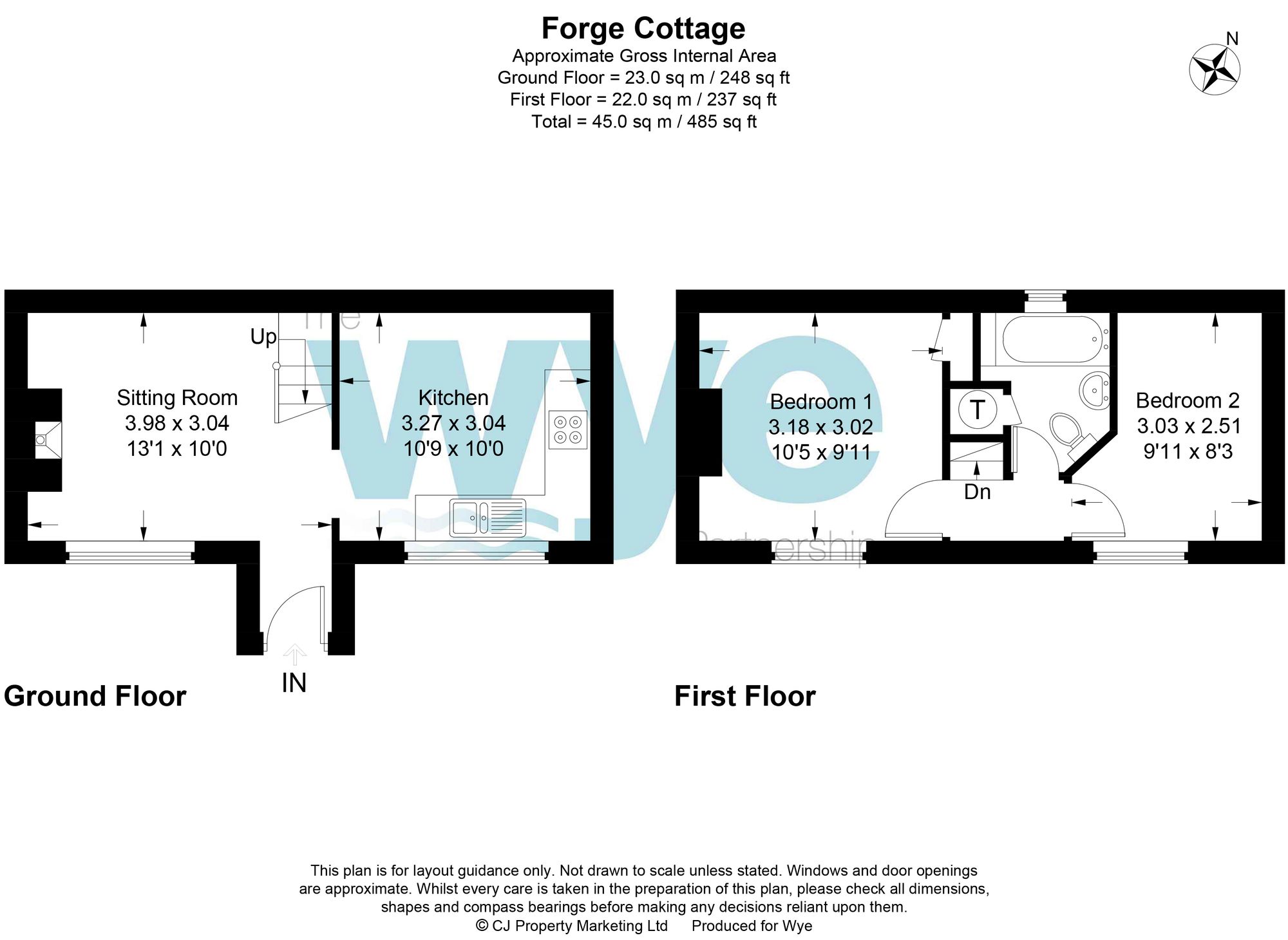 Forge Cottage Missenden Mews High Street, Great Missenden floorplan