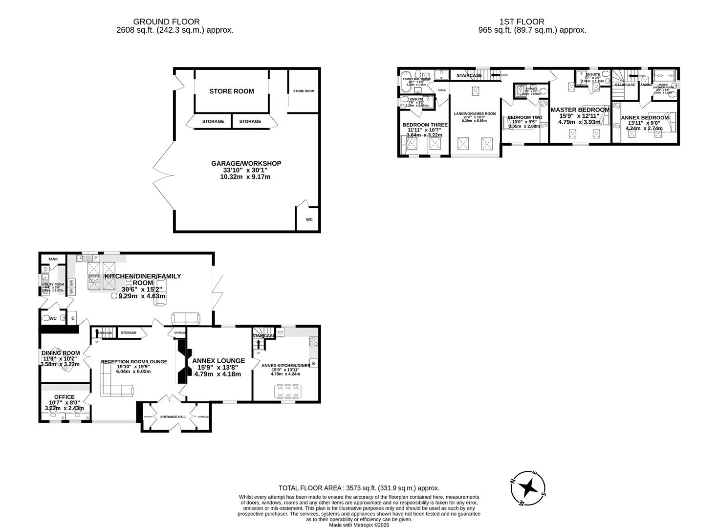 131, Brindle Road, Preston floorplan
