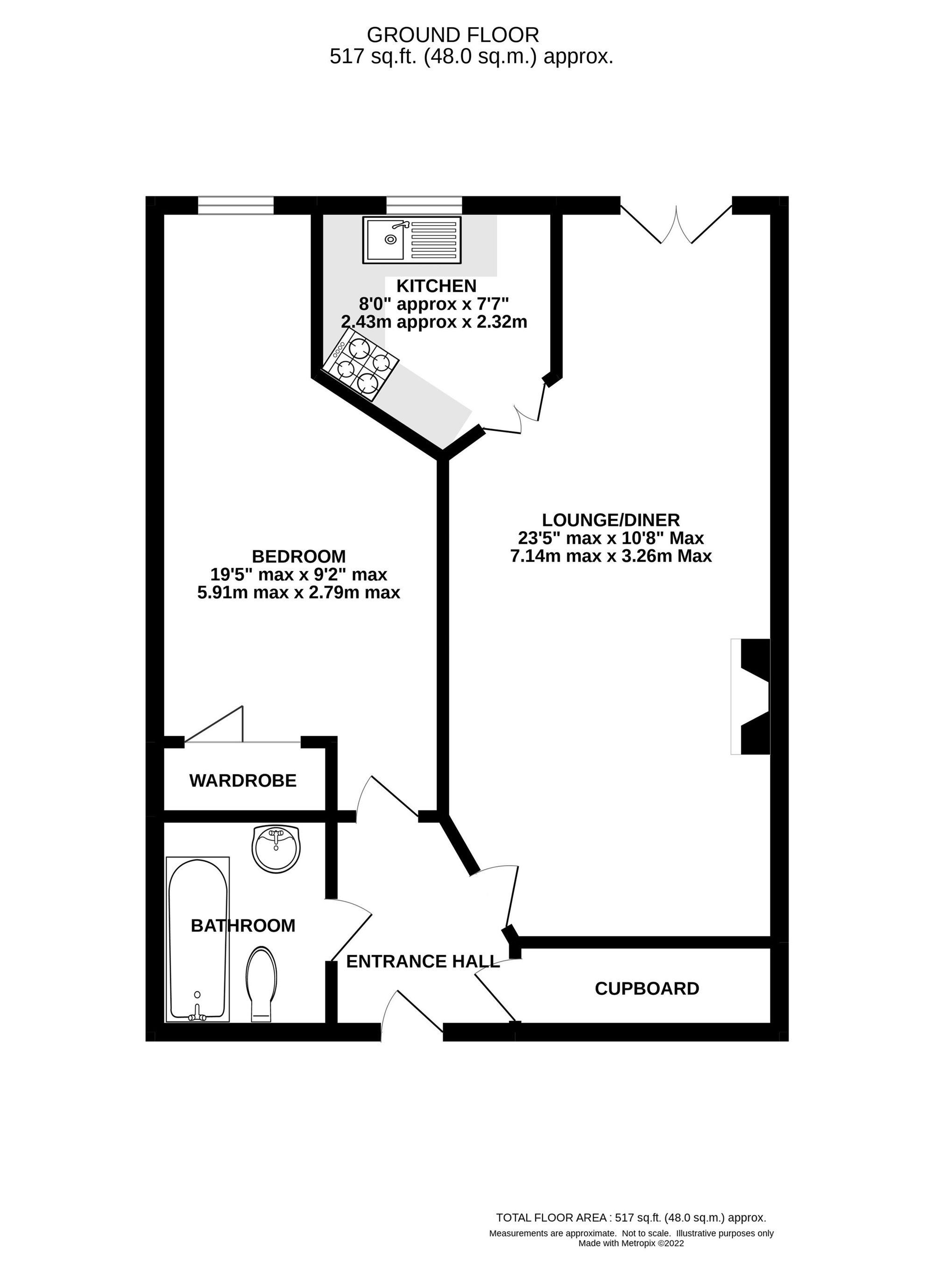 46 Lovell Court Parkway, Crewe floorplan
