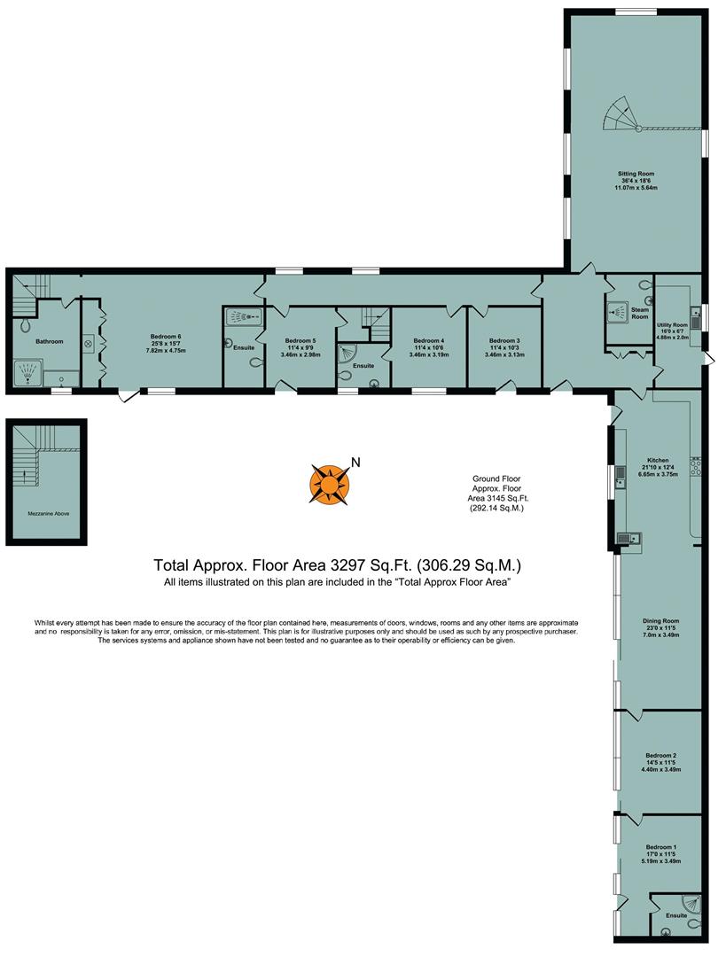 Overy Court, Overy, Dorchester-on-Thames floorplan