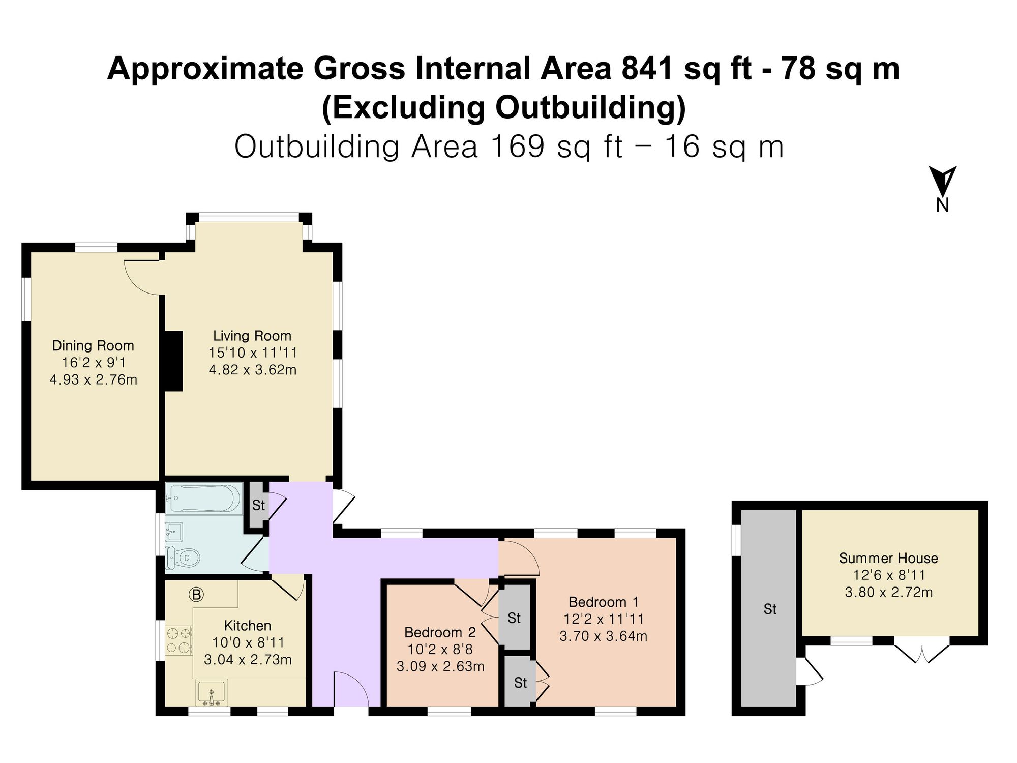 Yew Tree Cottage Parsonage Lane, Ipswich floorplan