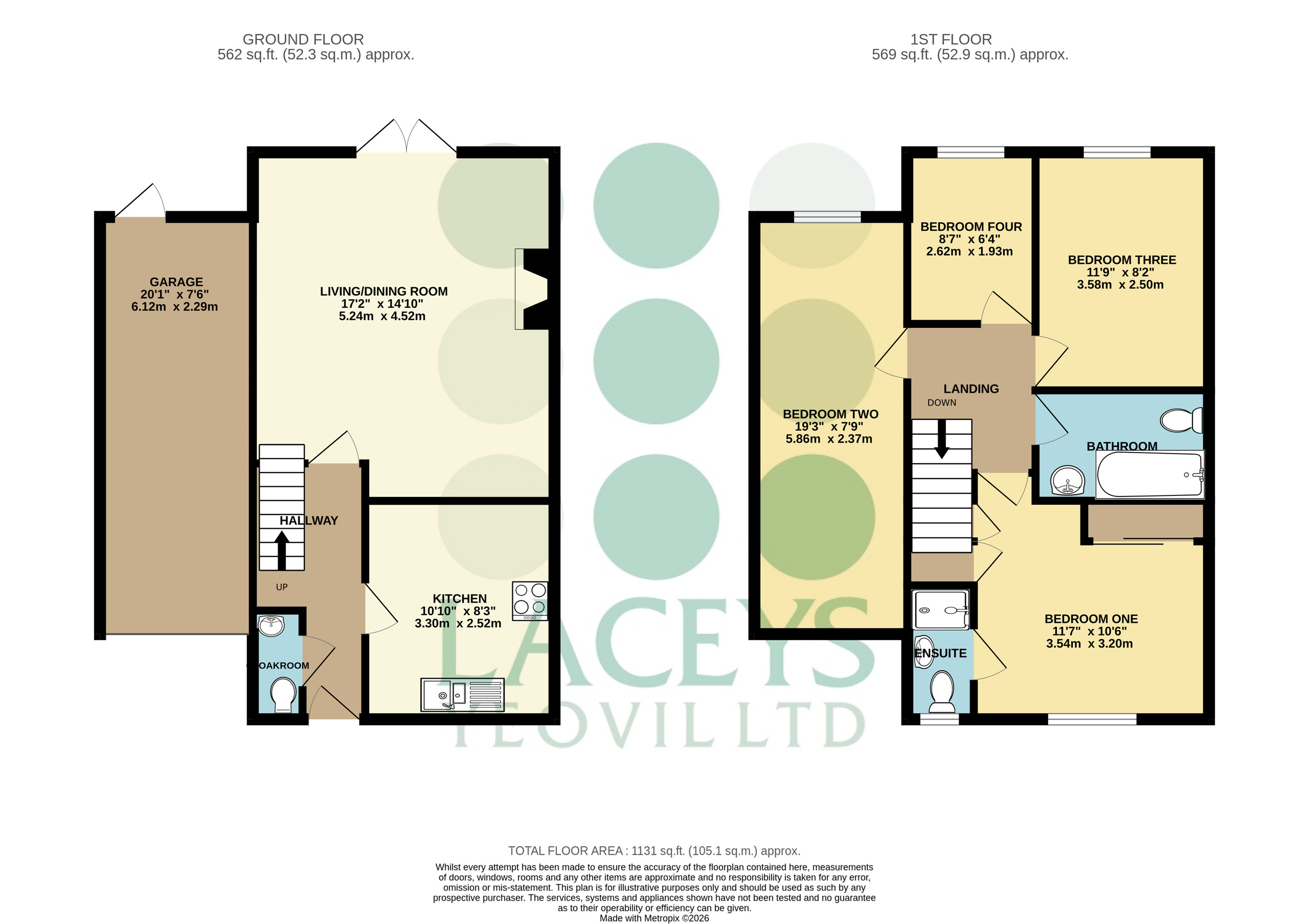19 Parish Mews, Yeovil floorplan
