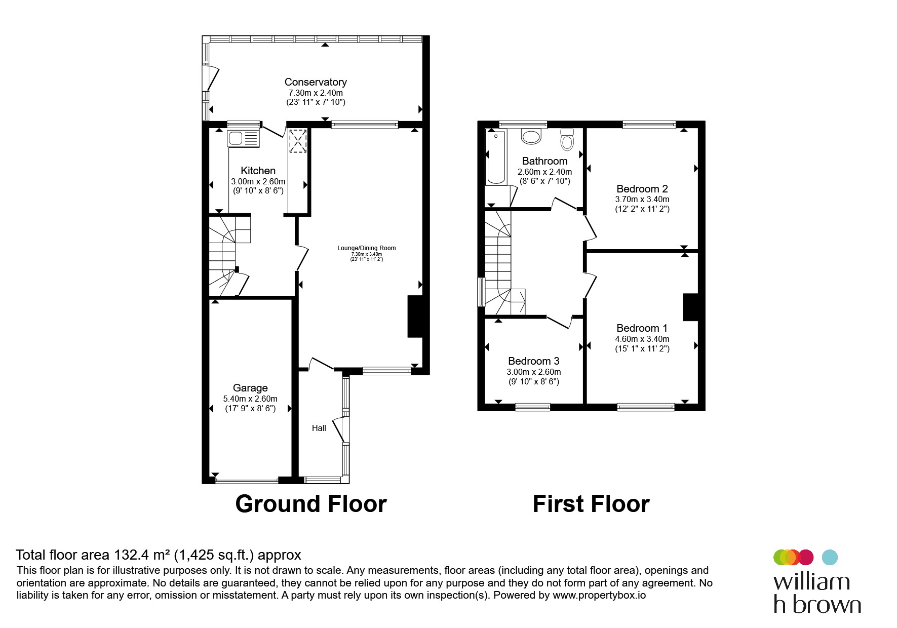 90, Roche Way, Wellingborough floorplan