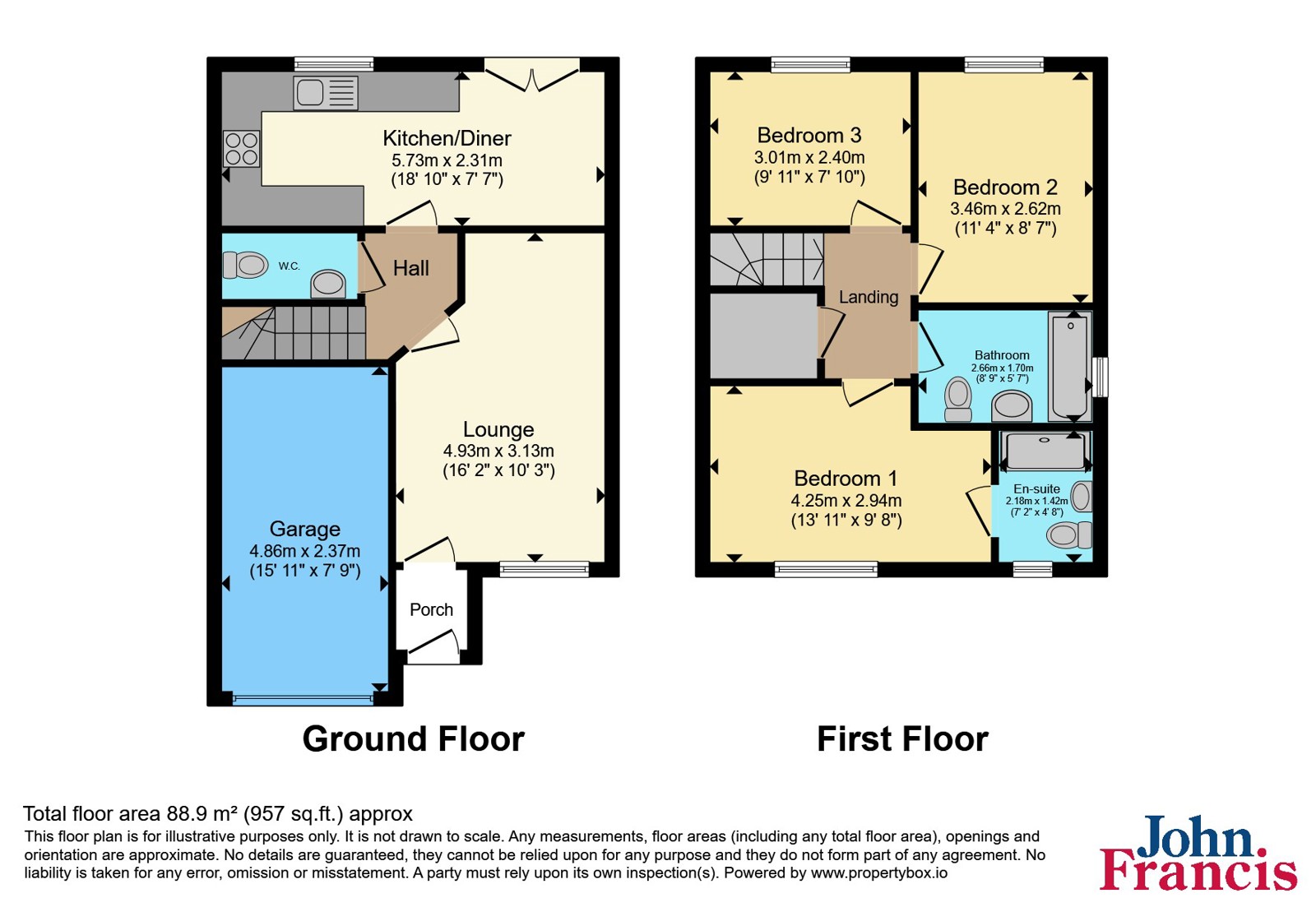 39, Dan Y Cwarre, Kidwelly floorplan