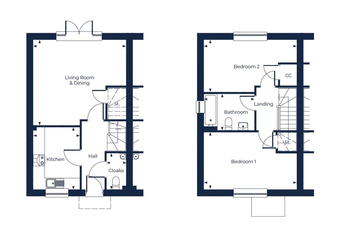 The Staunton, Plot 33, Florence Fields, Leintwardine floorplan