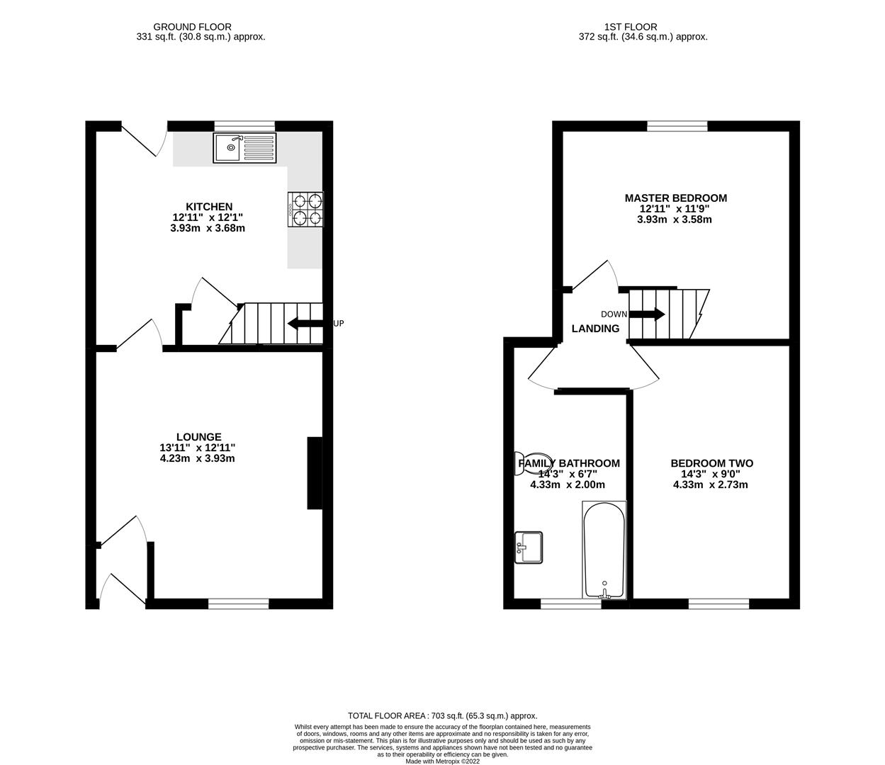 Burlington Street, Chorley PR7, 2 bedroom terraced house for sale