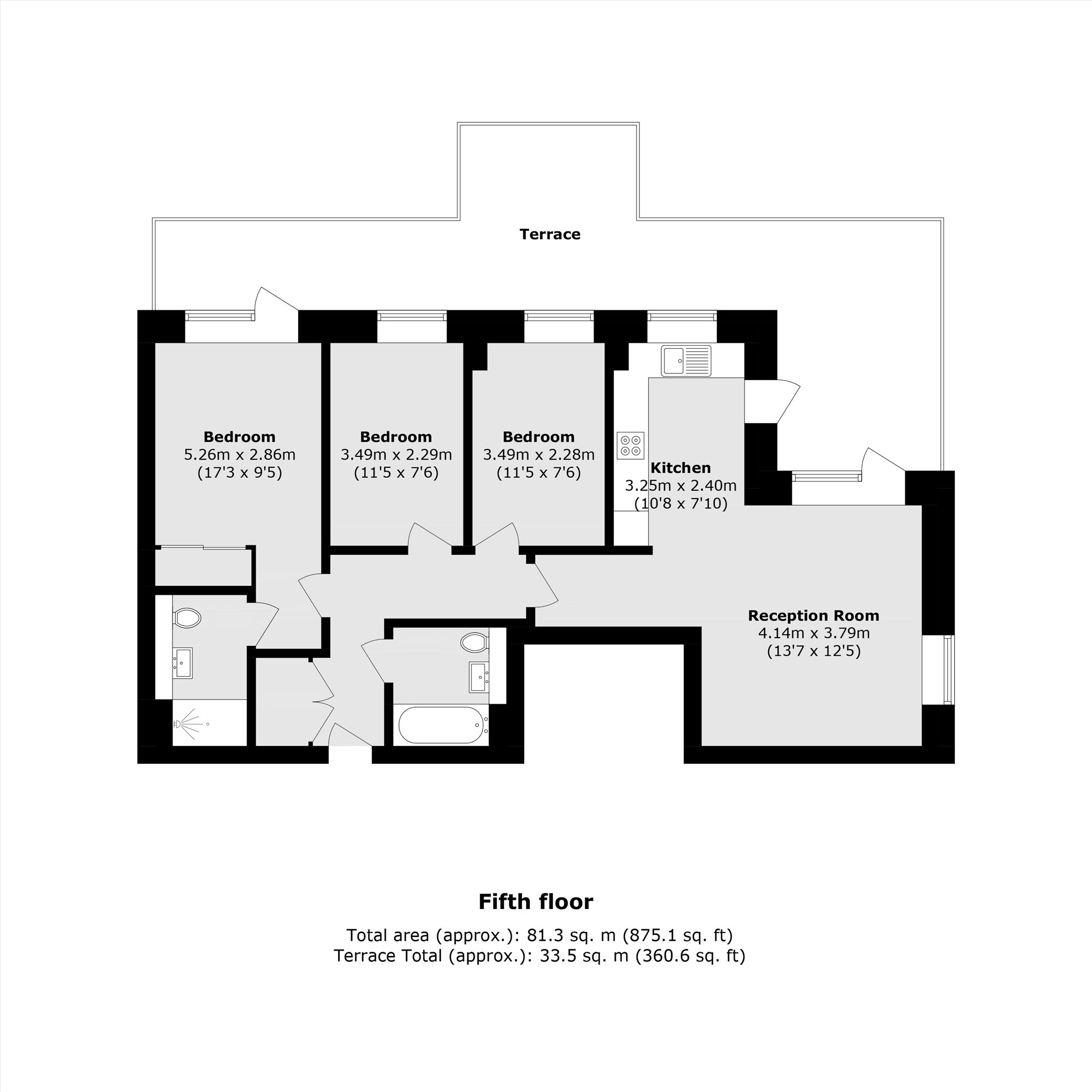 Flat 47, Canaletto Court, 18, Neasden Lane, London floorplan