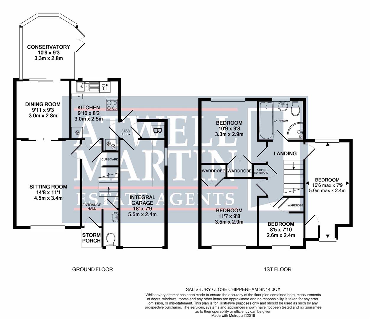 4 Bedrooms Detached house for sale in Salisbury Close, Chippenham SN14