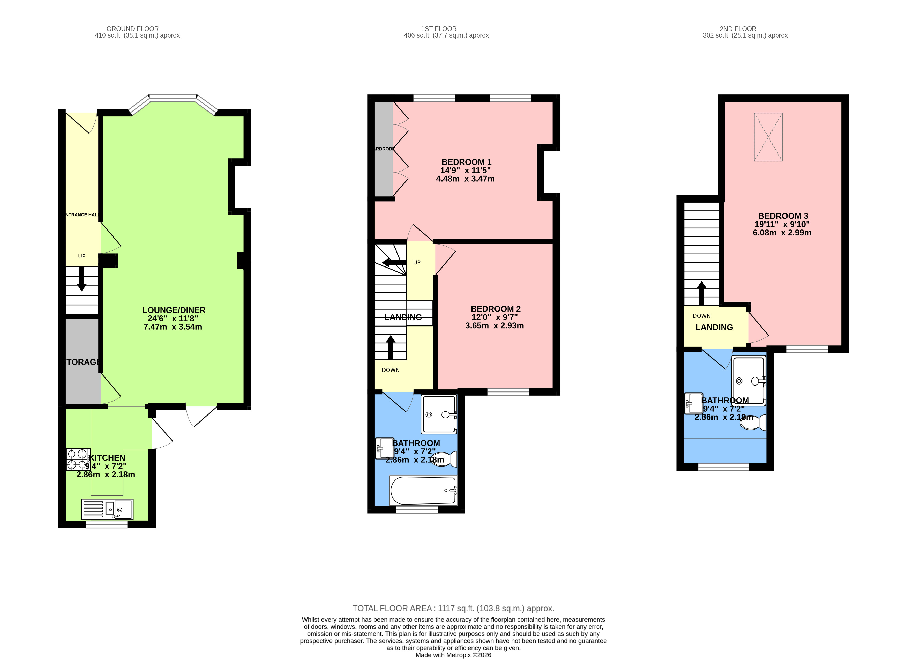 49, Burlington Road, Middlesex floorplan