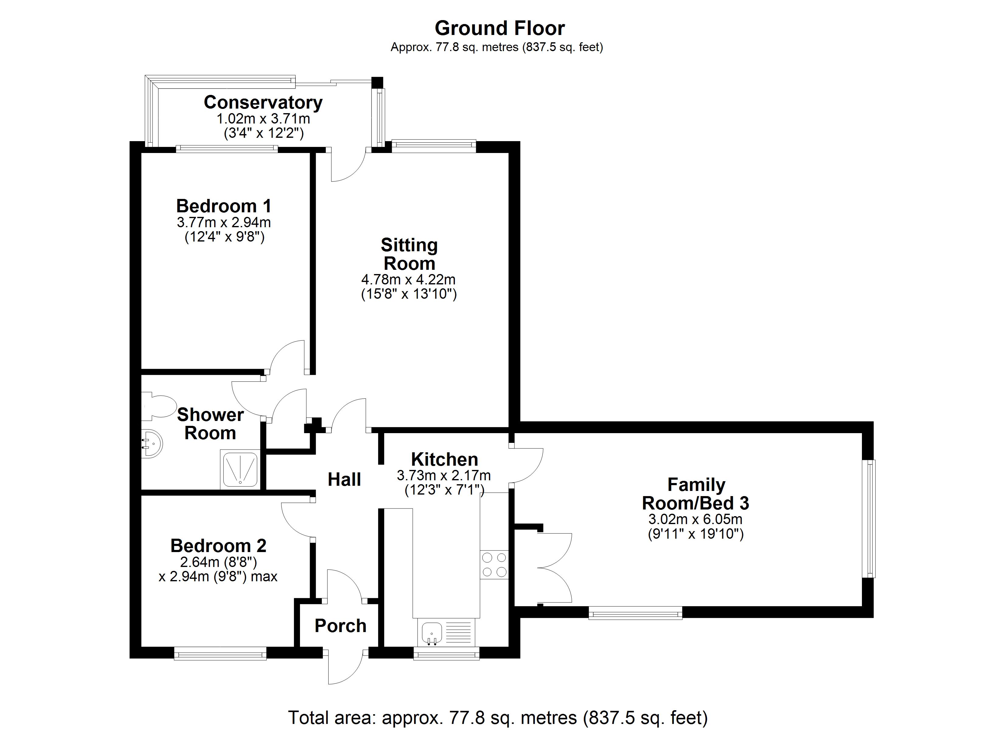 Bellver, Toothill, Swindon SN5, 2 bedroom bungalow for sale 62759281