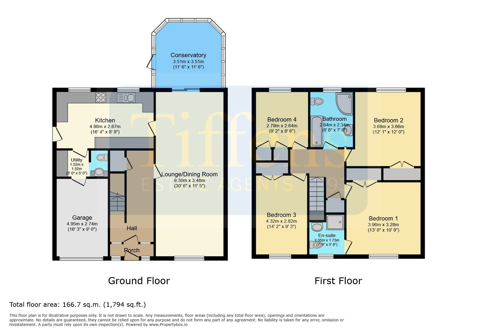 7, Troon Close, Carlisle floorplan