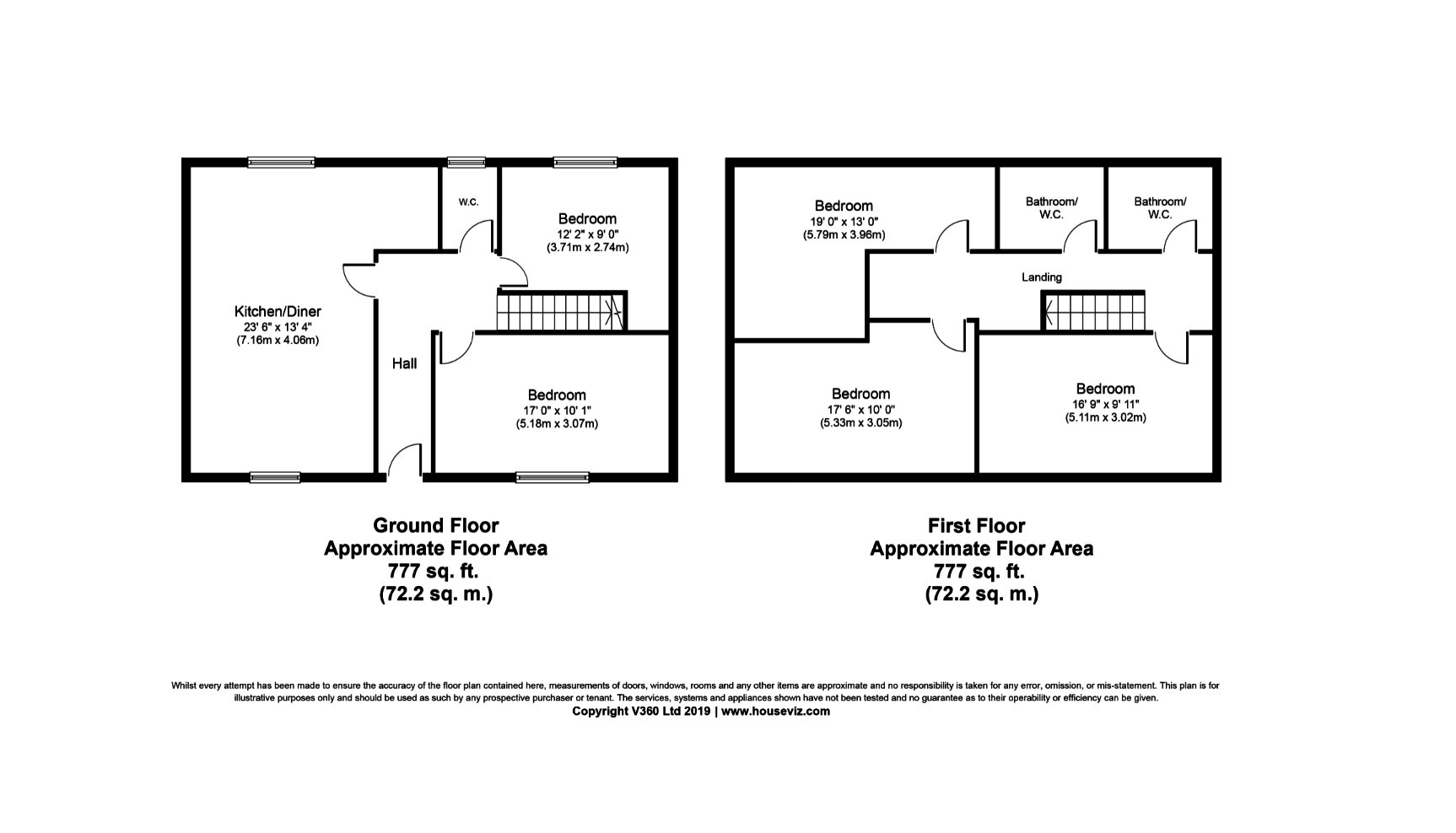 68, Chace Avenue, Potters Bar floorplan