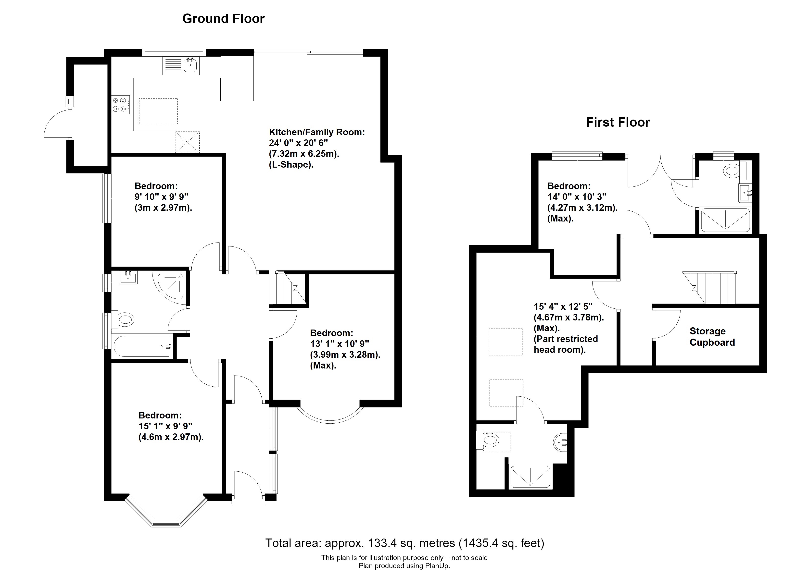 382, Court Road, Orpington floorplan