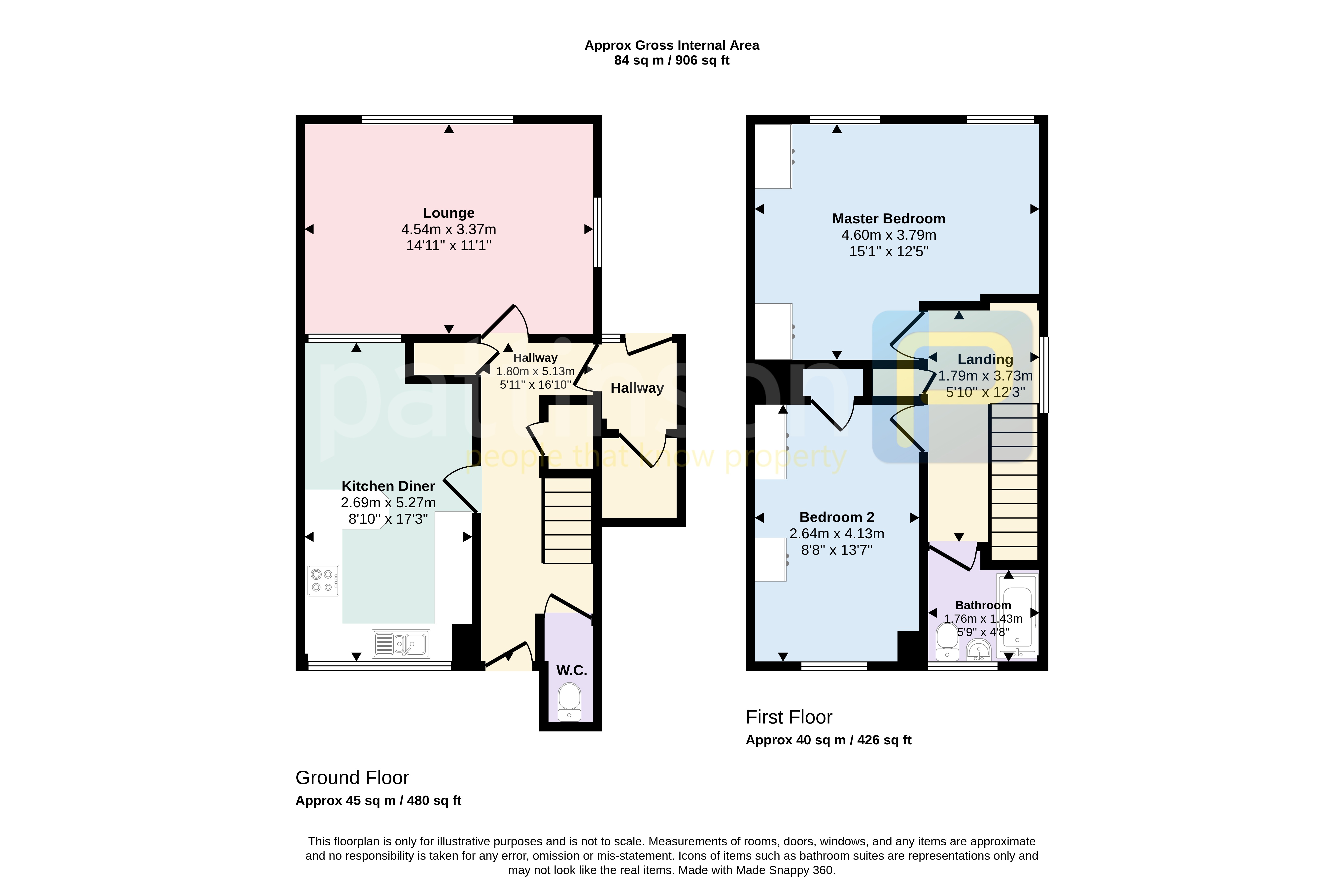 31, Bramham Court, South Shields floorplan