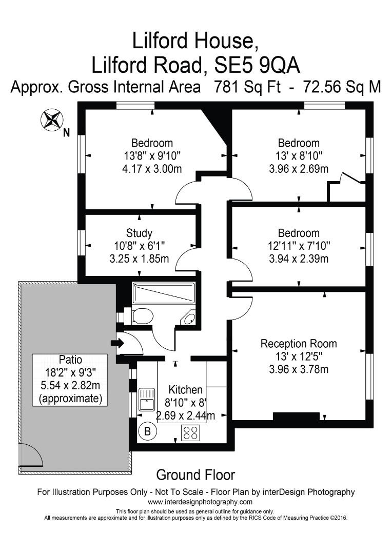 Lilford Road, London floorplan
