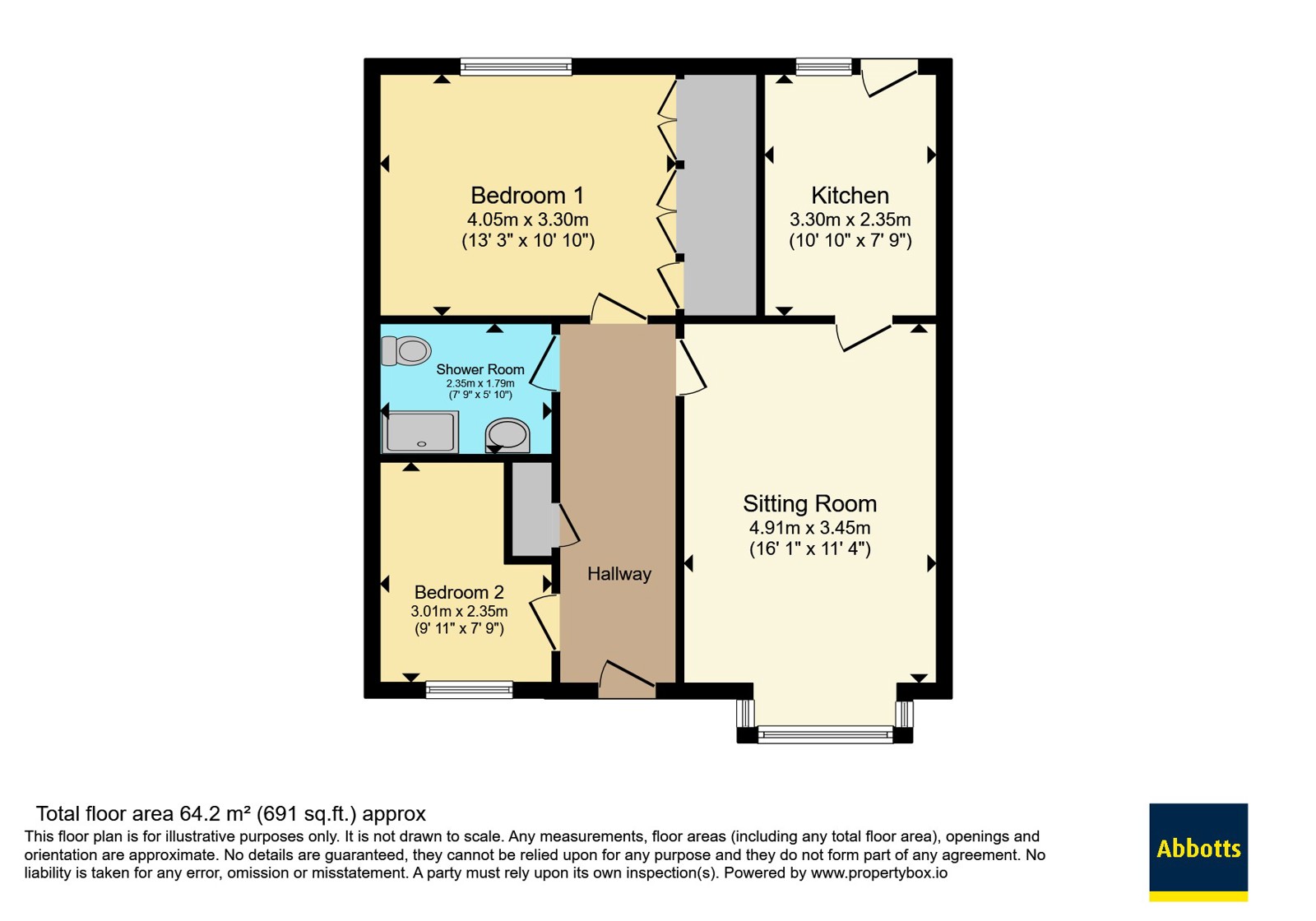 20, Havergate, Norwich floorplan