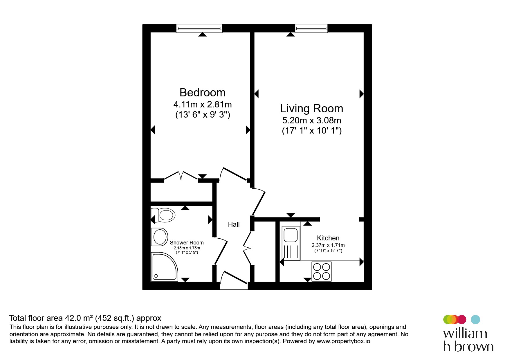 34, Havencroft Court, North Street, Walton On The Naze floorplan