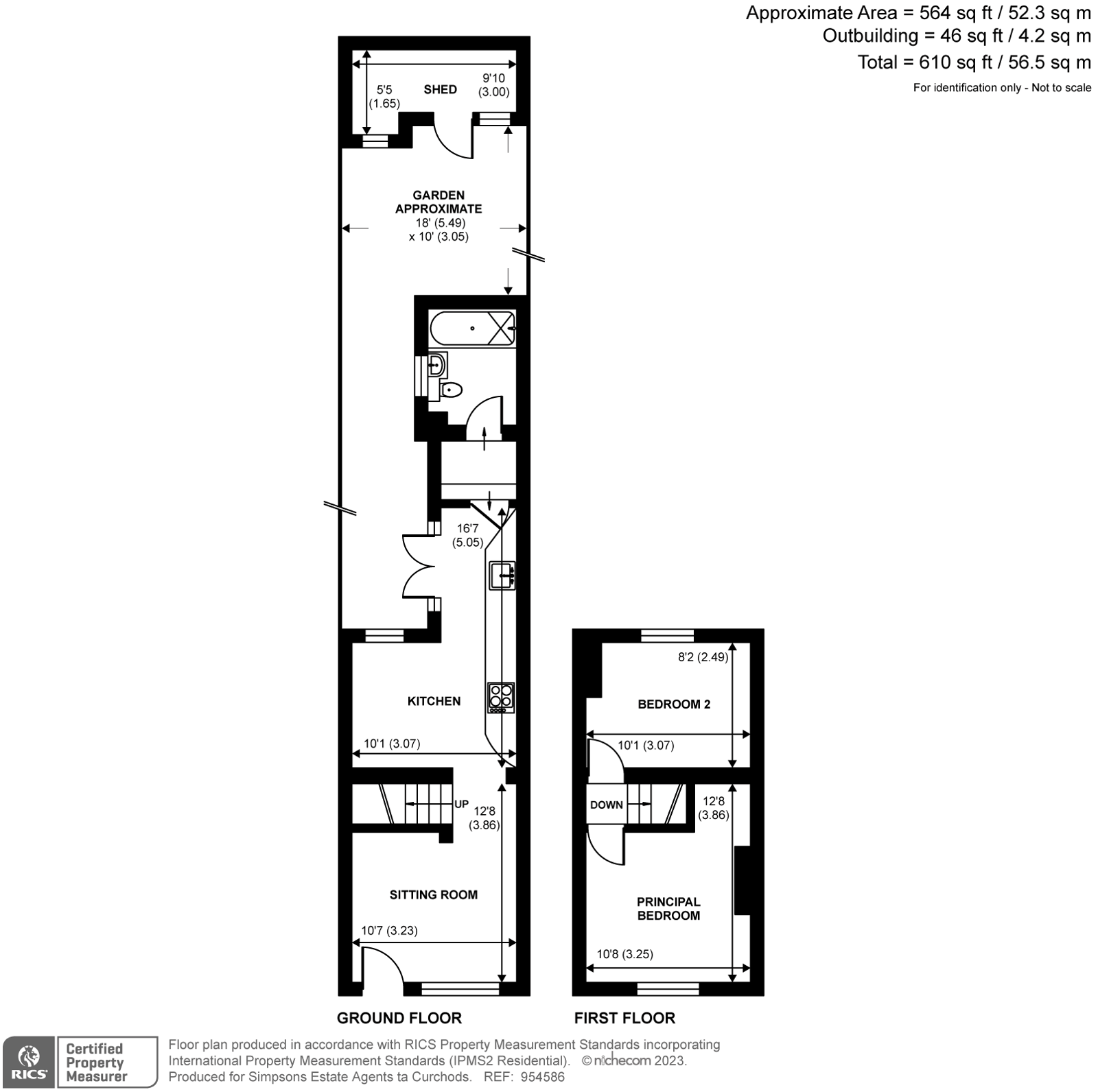 Hampden Road, Kingston Upon Thames KT1, 2 bedroom terraced house for