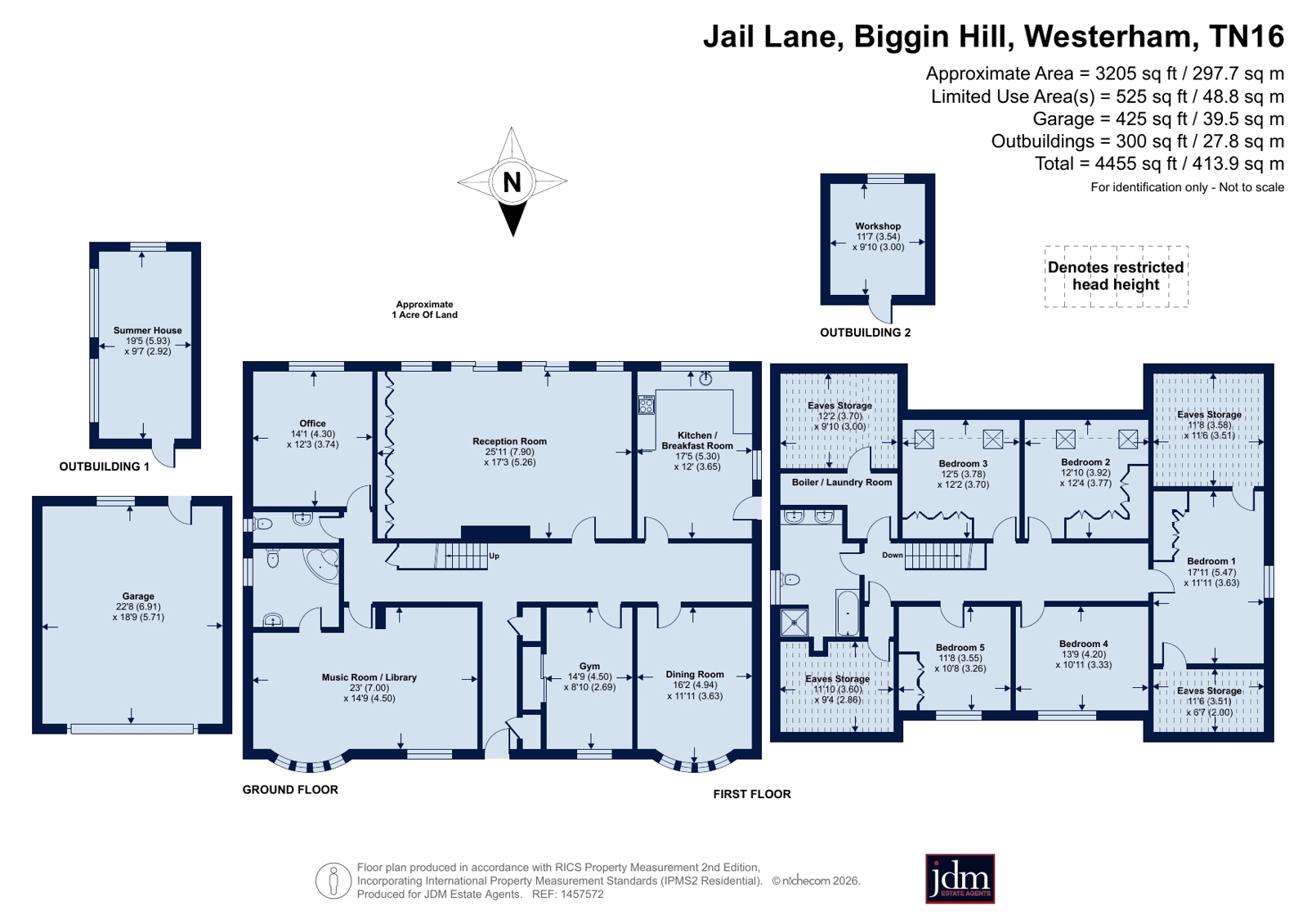 Sospiro,, Jail Lane, Westerham floorplan