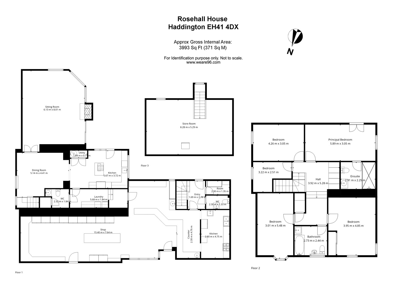 Rosehall House,, 7A, Rosehall, East Lothian floorplan