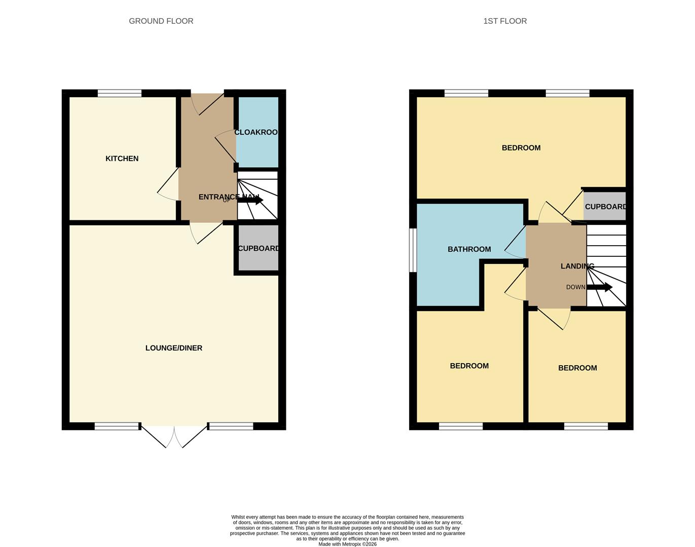 22, Springfield Close, Pawlett floorplan
