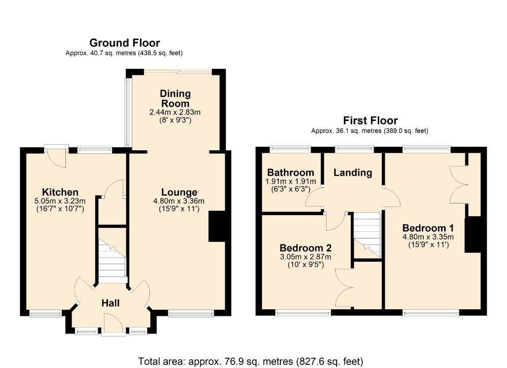 2 Bedrooms Terraced house for sale in Kingsland Avenue, Kingsthorpe, Northampton NN2