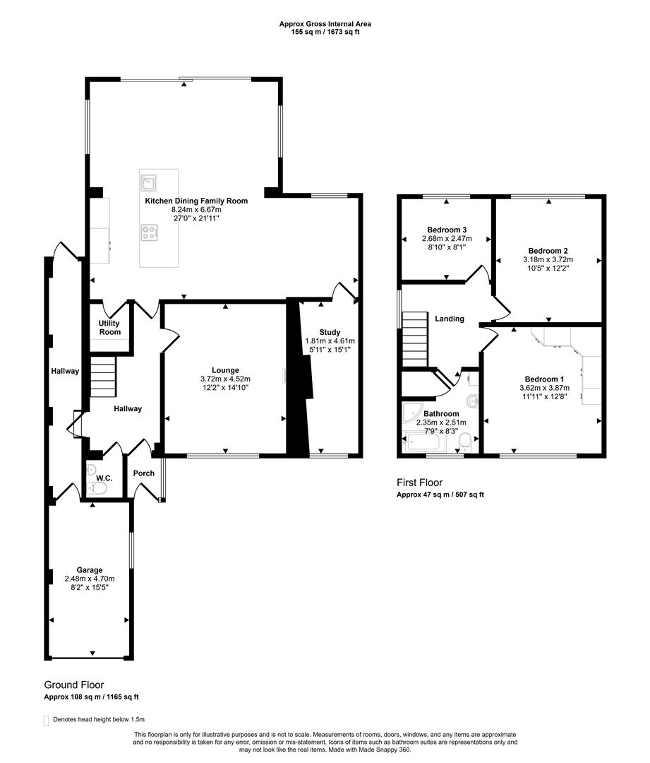 Corser Street, Stourbridge floorplan