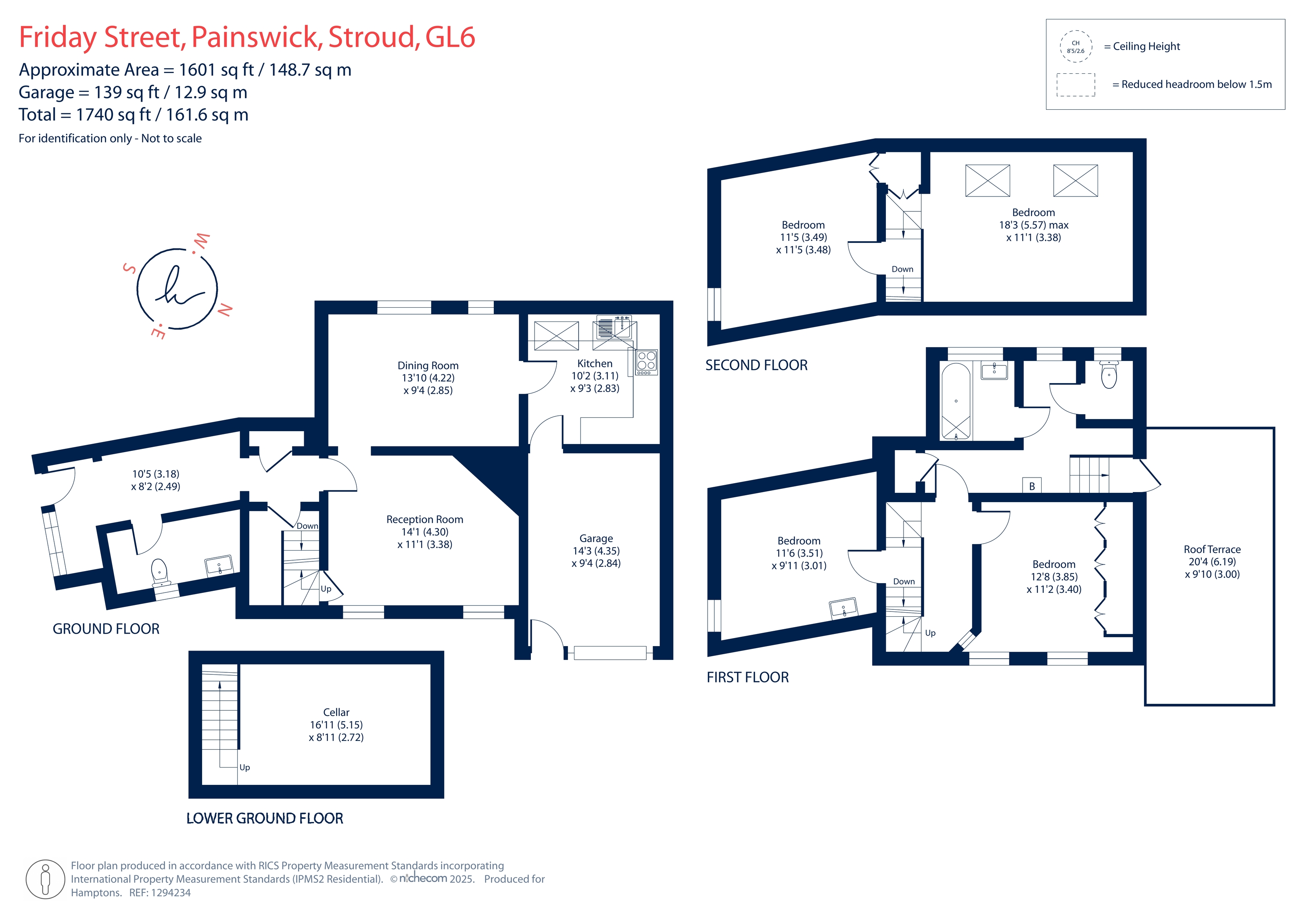 Barbers, Friday Street, Painswick, Stroud floorplan