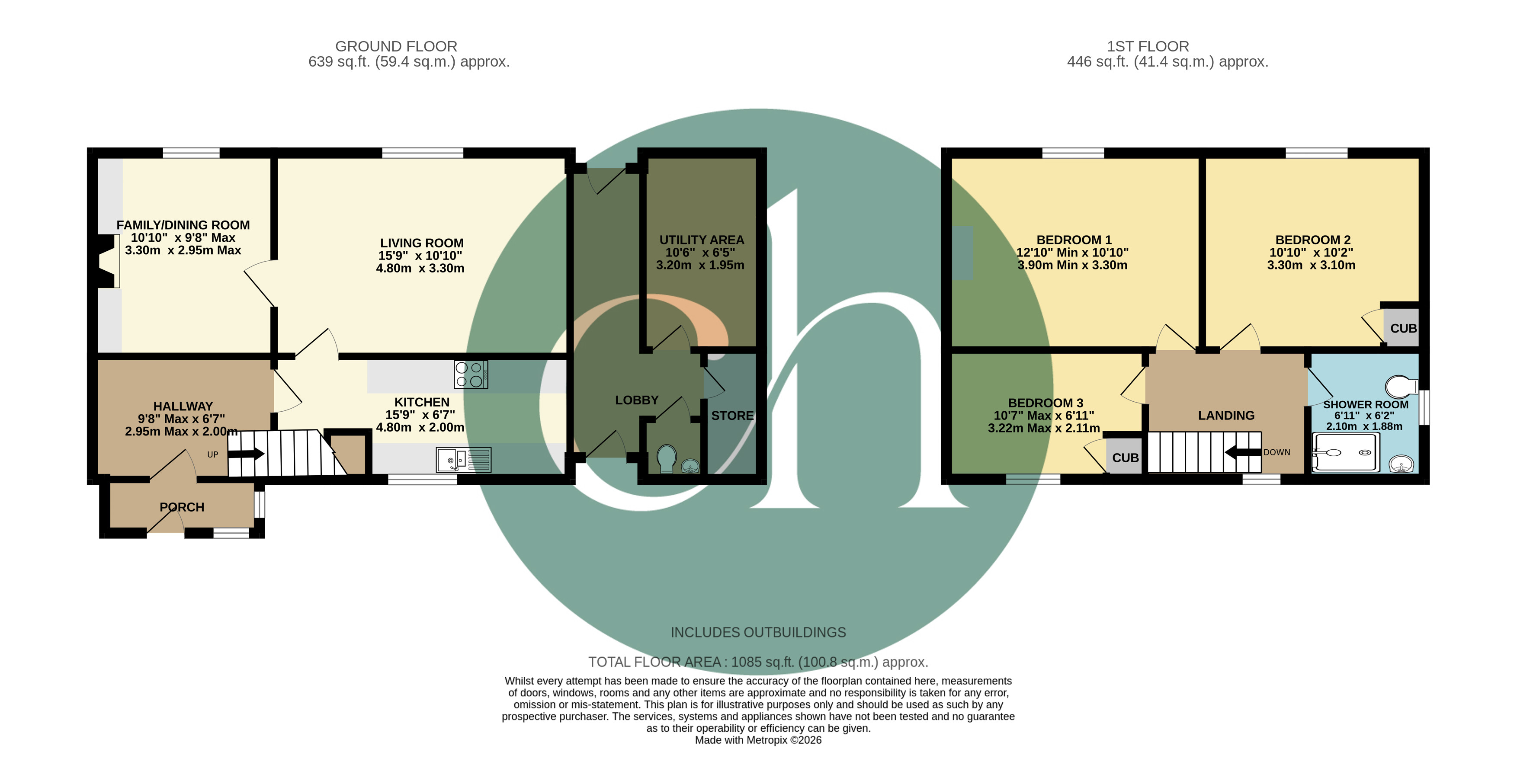 43, Redhills, Swindon floorplan