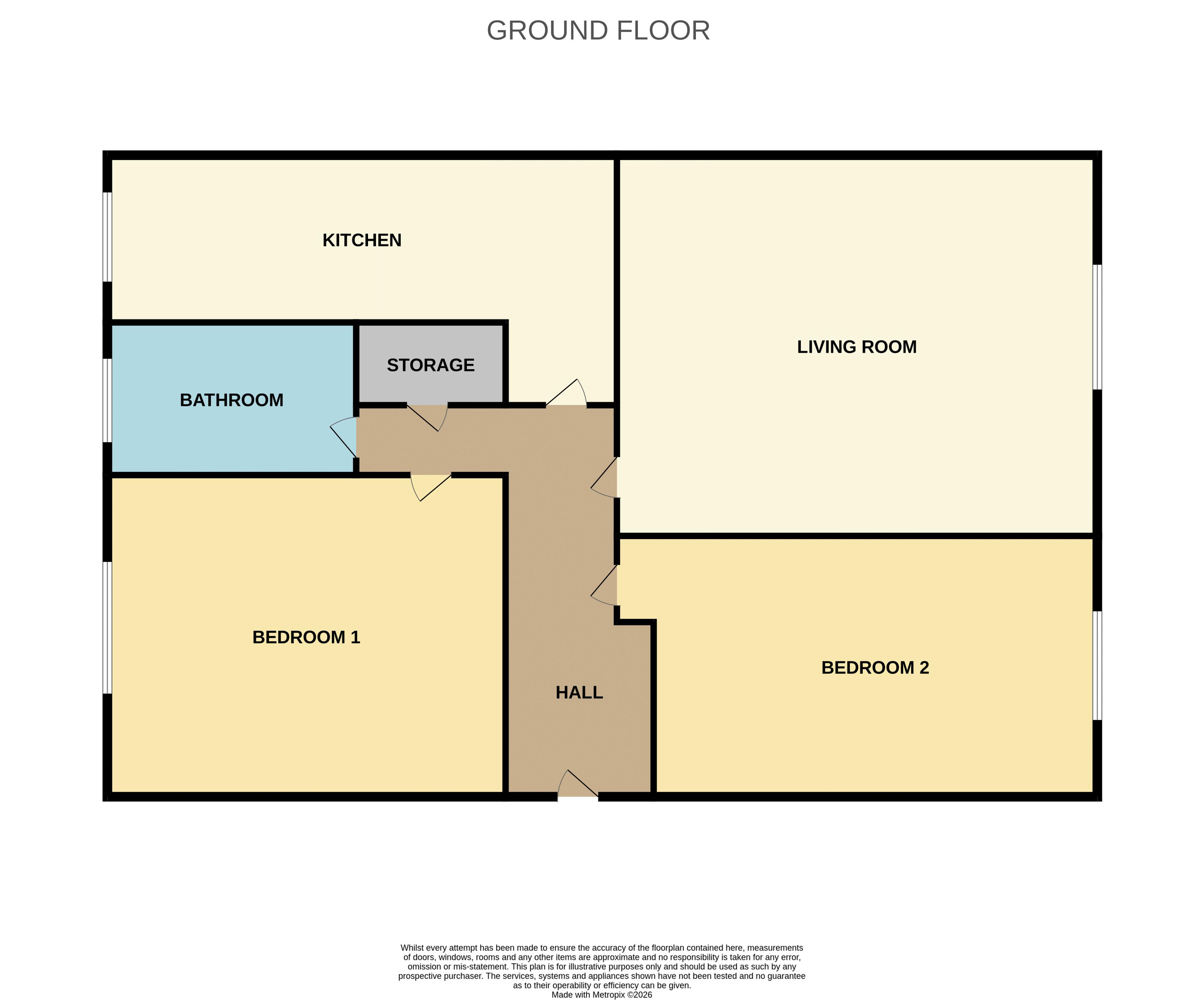 129c, Links Street, Kirkcaldy floorplan