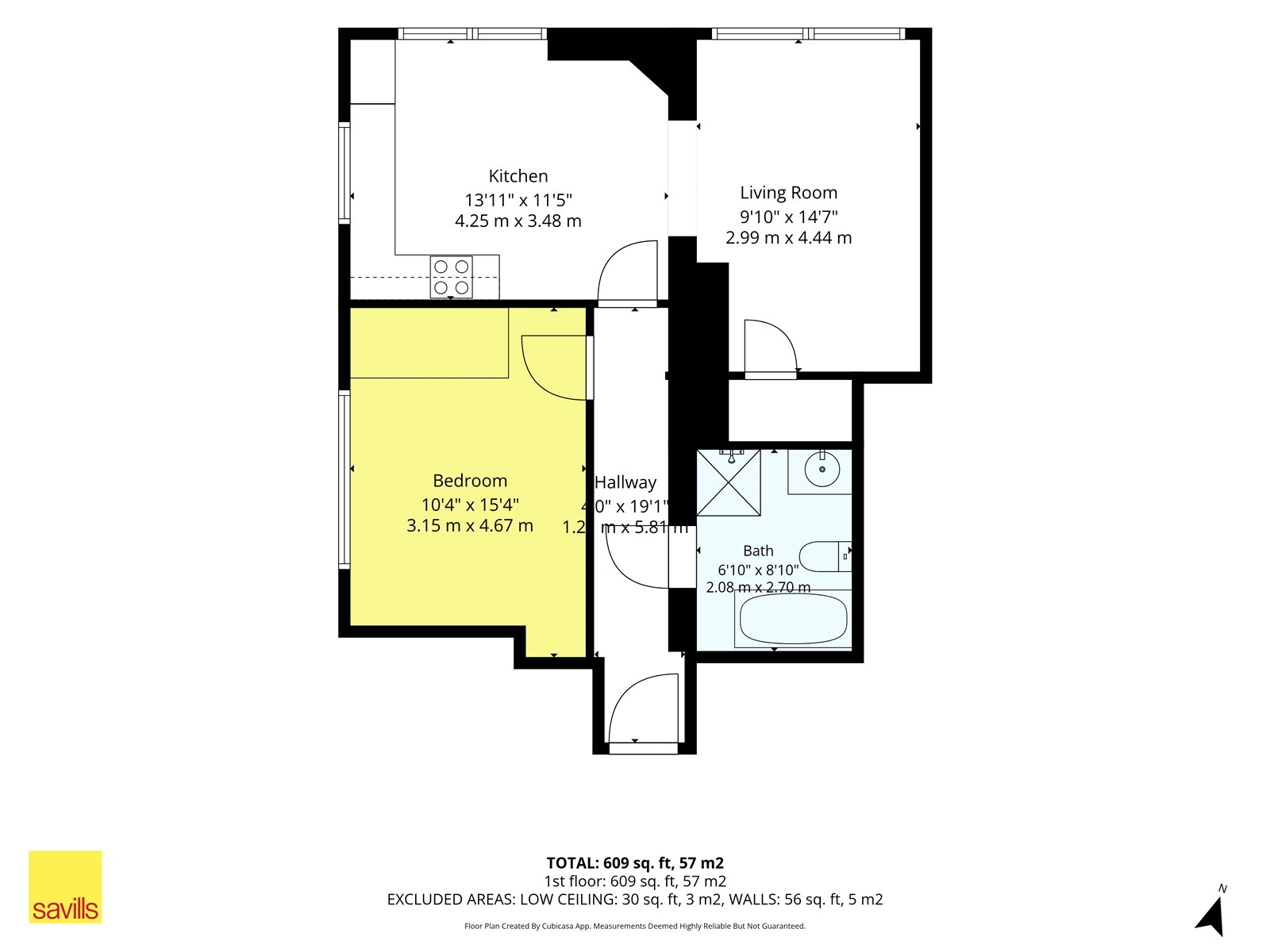 Apartment 11, 2, Lawrence Road, Altrincham floorplan