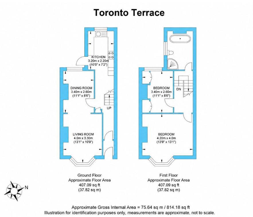 14, Toronto Terrace, Brighton floorplan