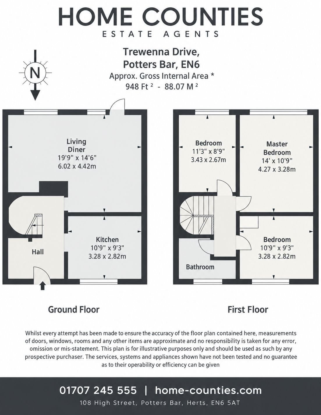 Trewenna Drive, Potters Bar floorplan