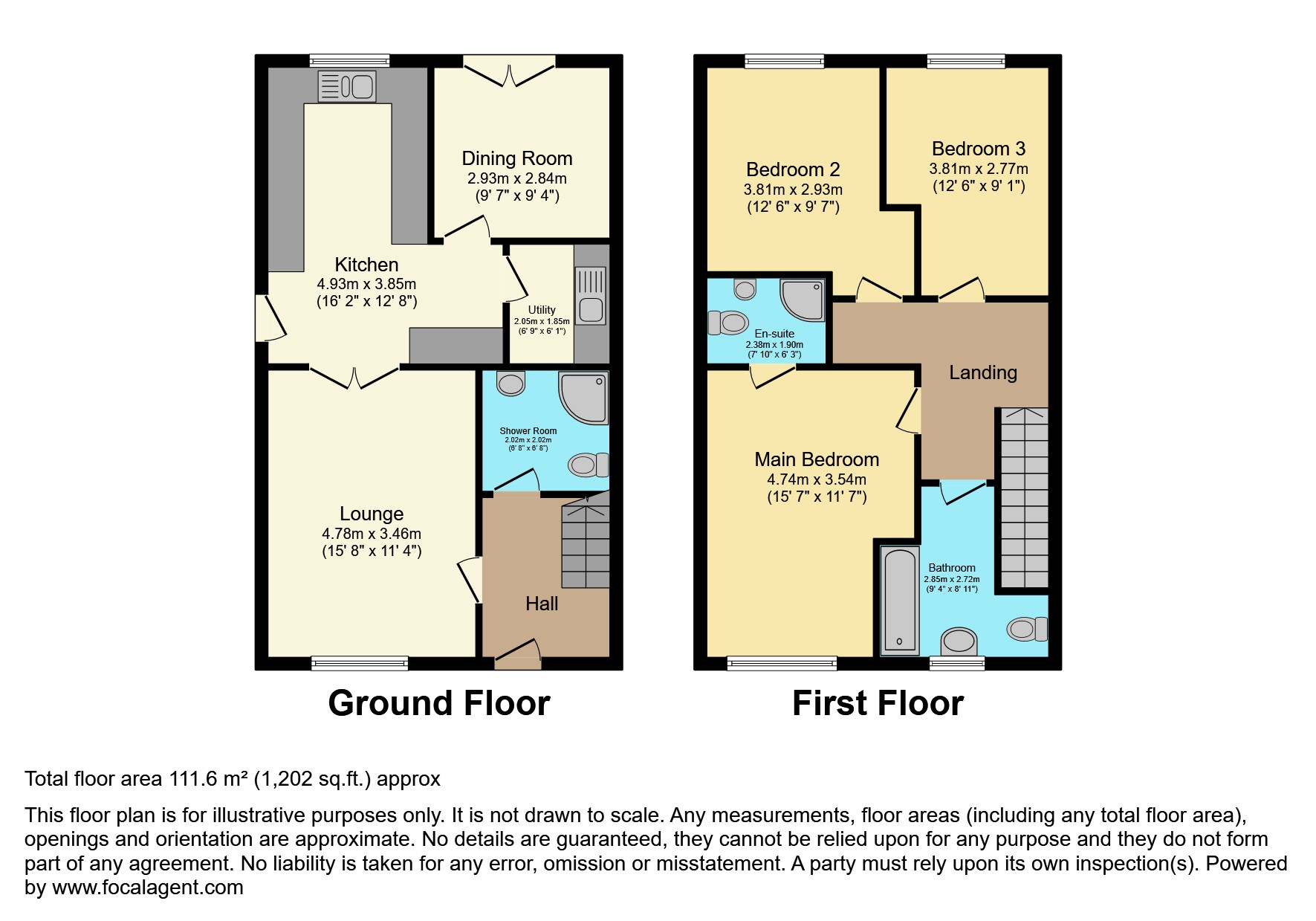 1, Ash Mews, Sheffield floorplan