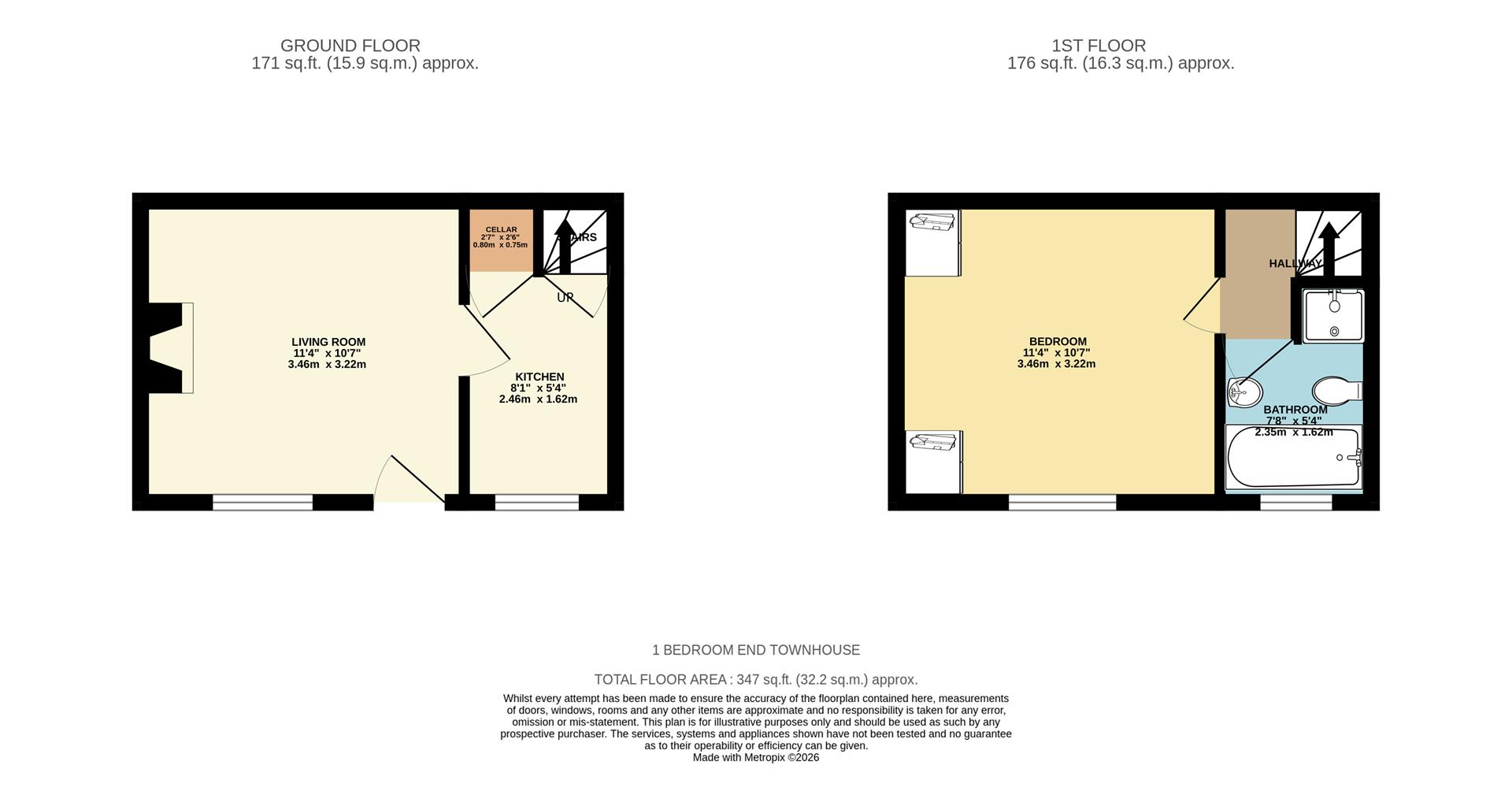 30, Titus Street, Shipley floorplan