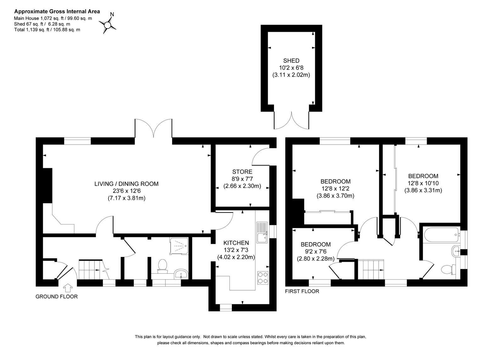 32, Mount Pleasant, Leatherhead floorplan
