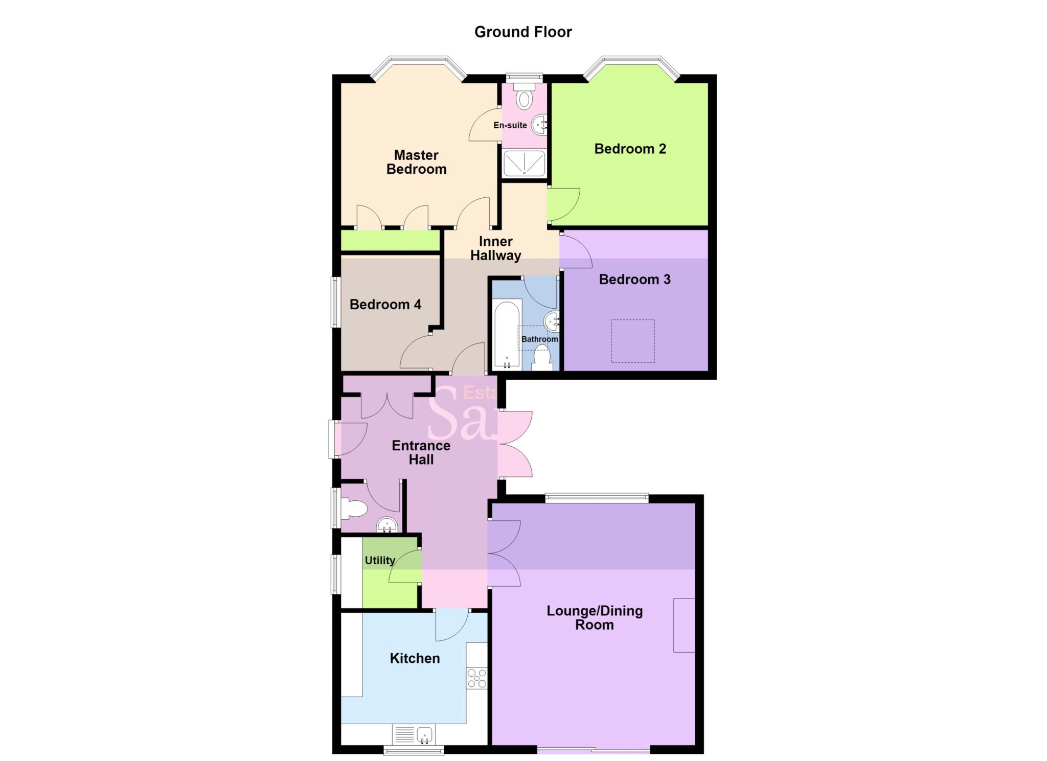 Hazeldene, Bristol Road, Bristol floorplan