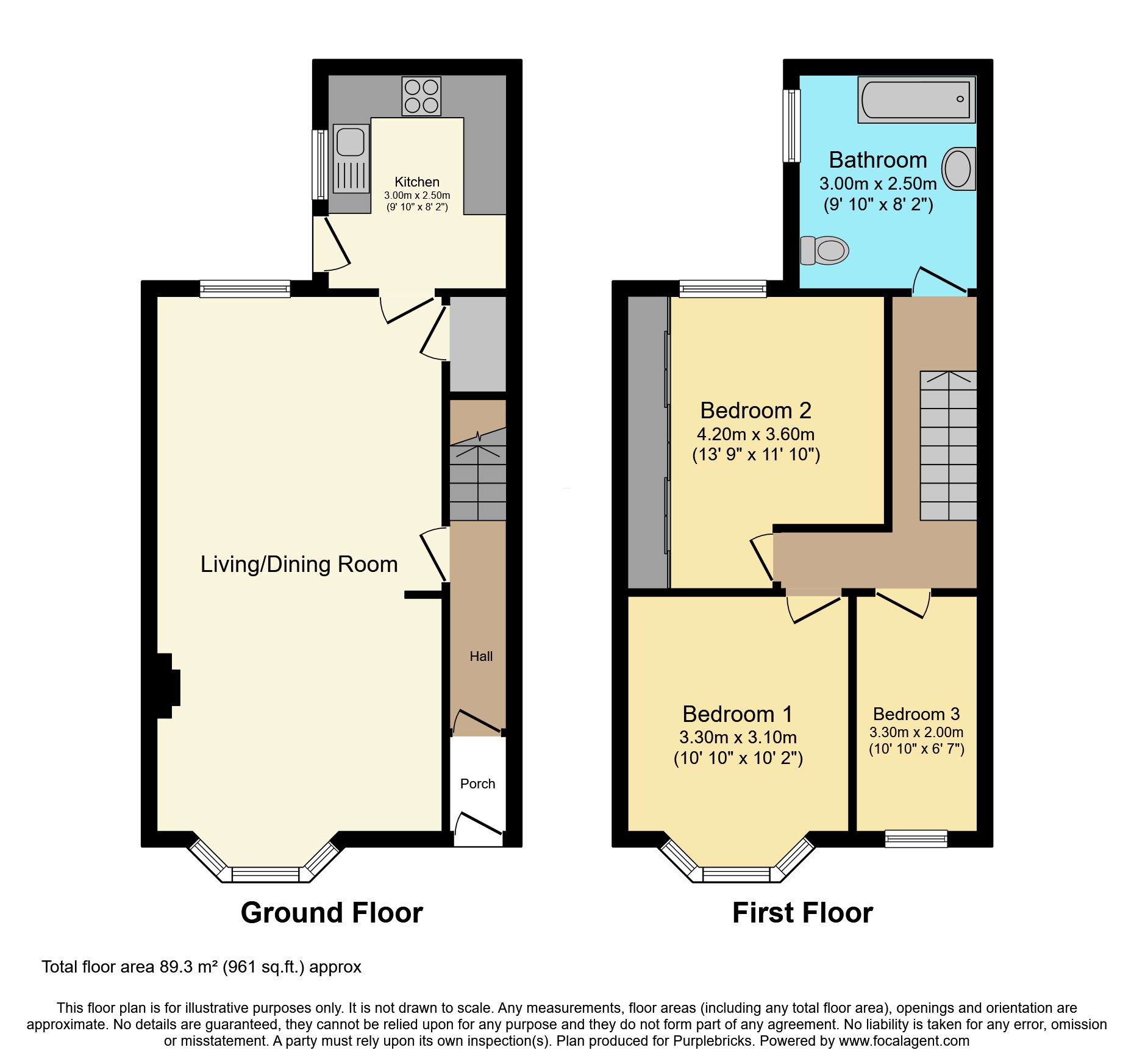 20, James Street, Abertillery floorplan