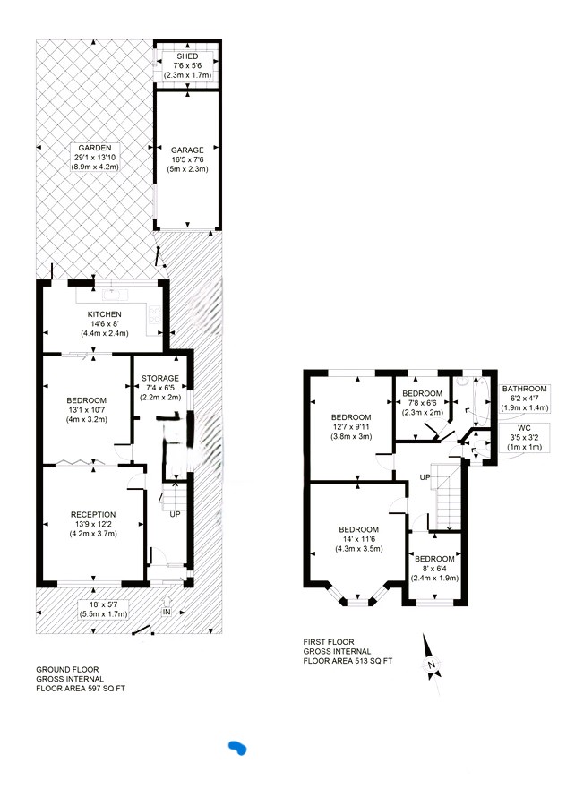 2 Mafeking Road, London floorplan