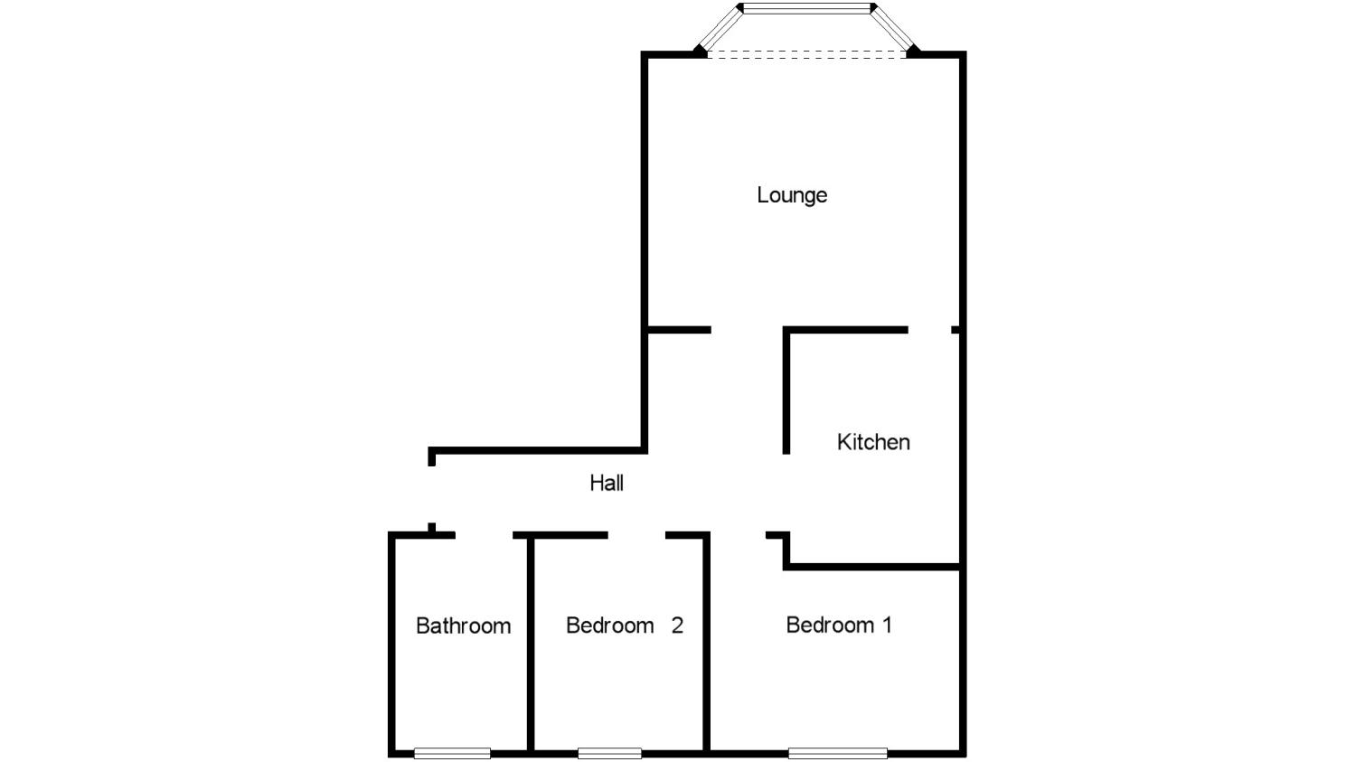 2 Bedrooms Flat for sale in Kingarth Street, Glasgow, Lanarkshire G42