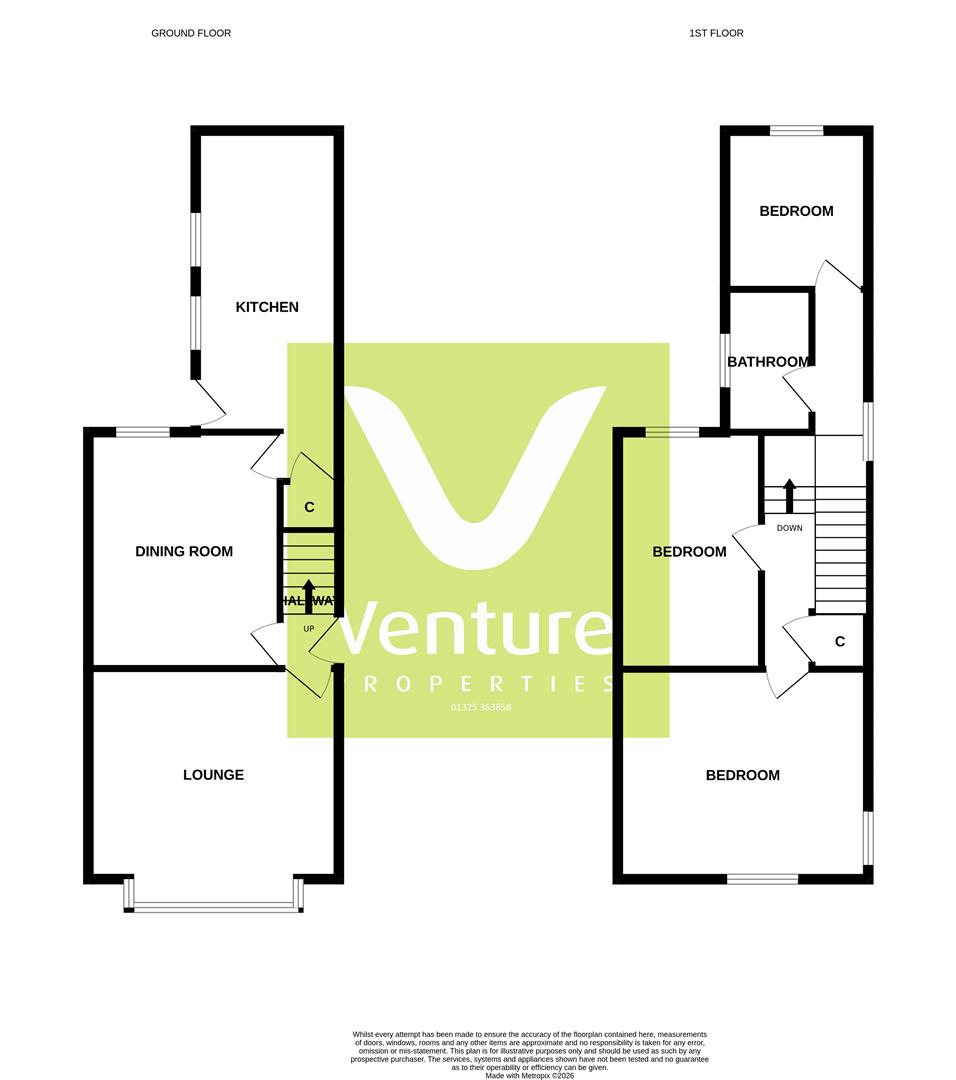 2, Henderson Street, Darlington floorplan