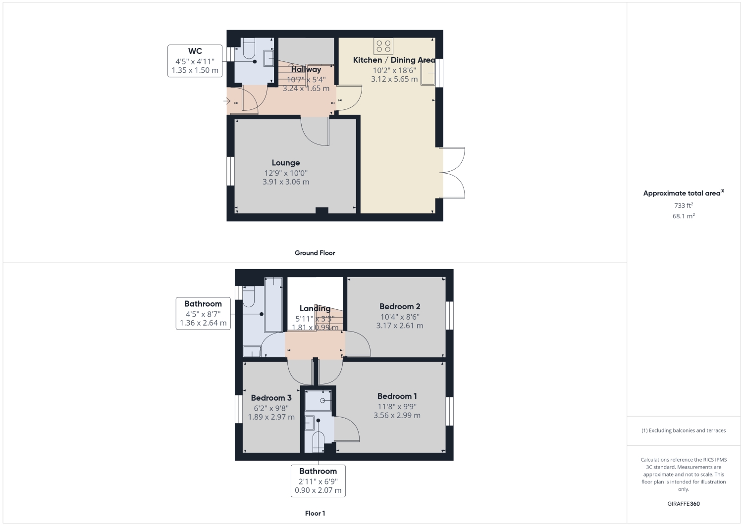 6, Barkston Heath, Quedgeley floorplan