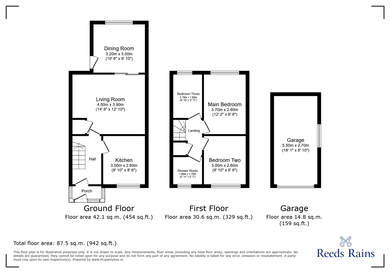 Kelham Road, Staffordshire floorplan