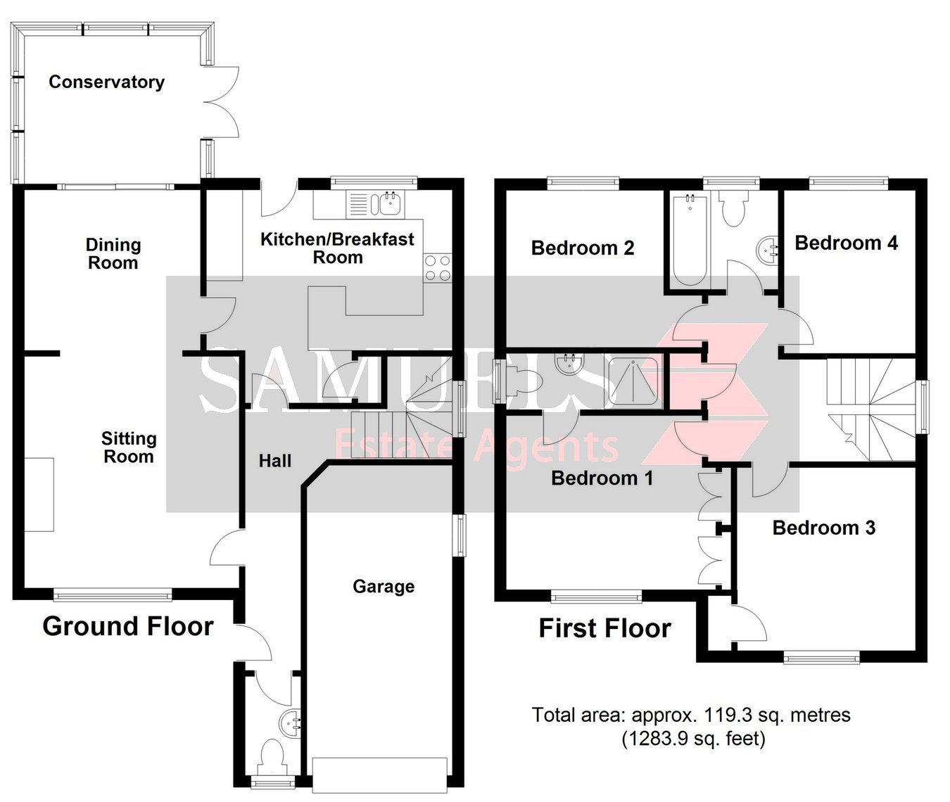 57, Brownlees, Exeter floorplan