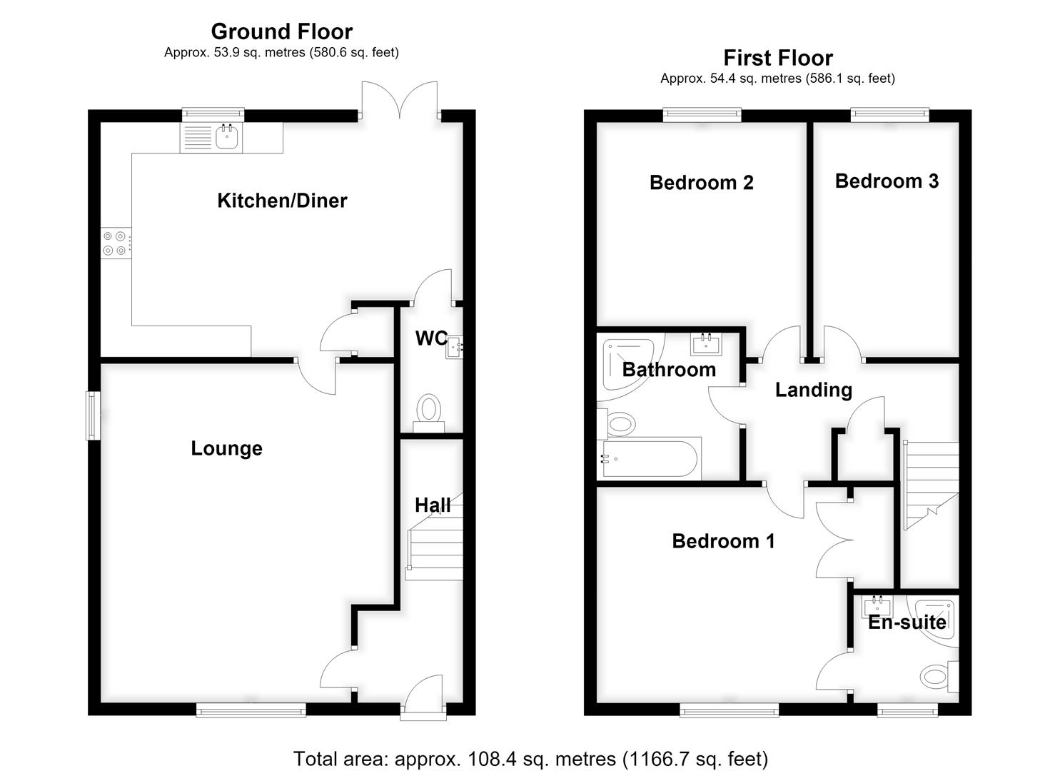 12, Jubilee Way, Spalding floorplan