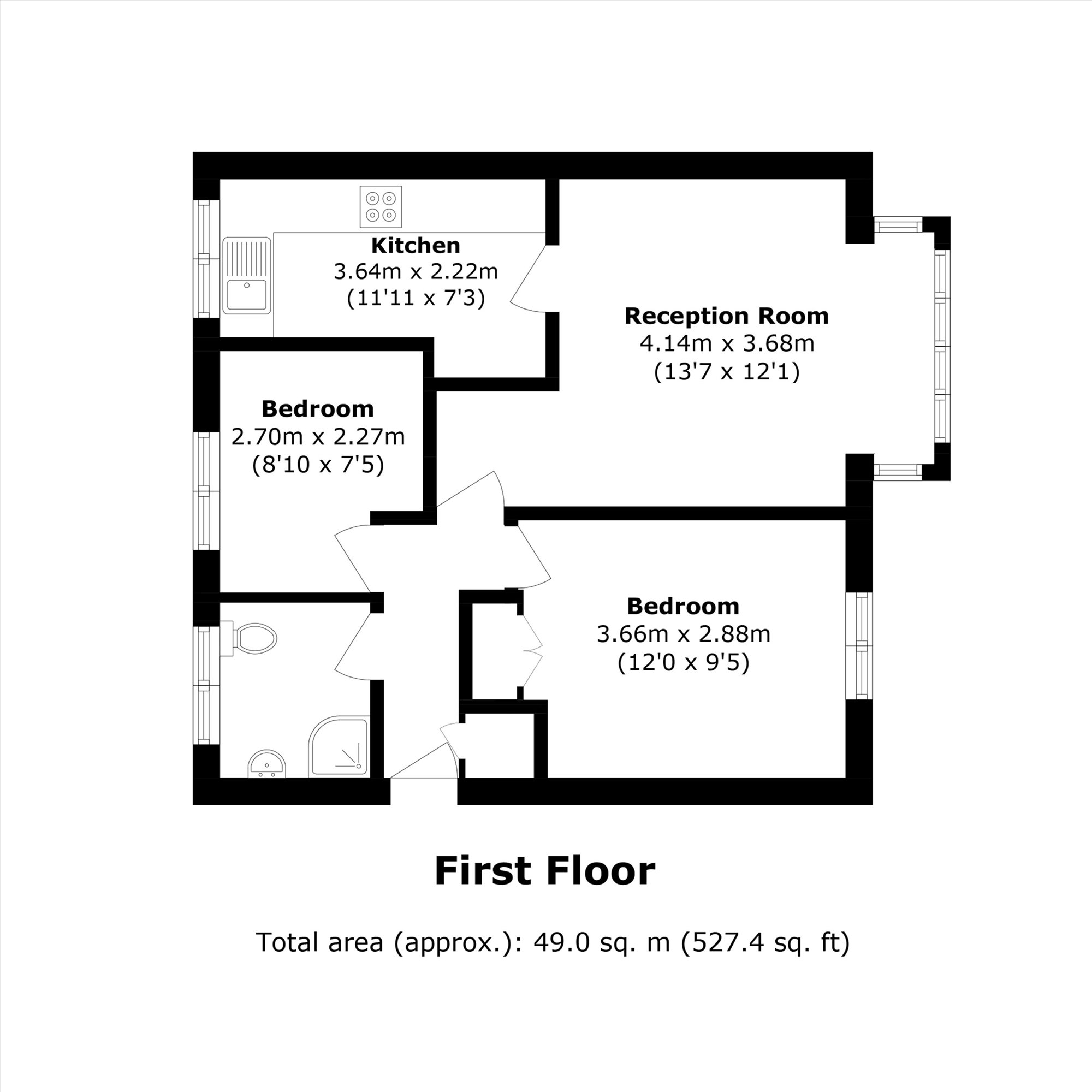 Waterman Way, London floorplan