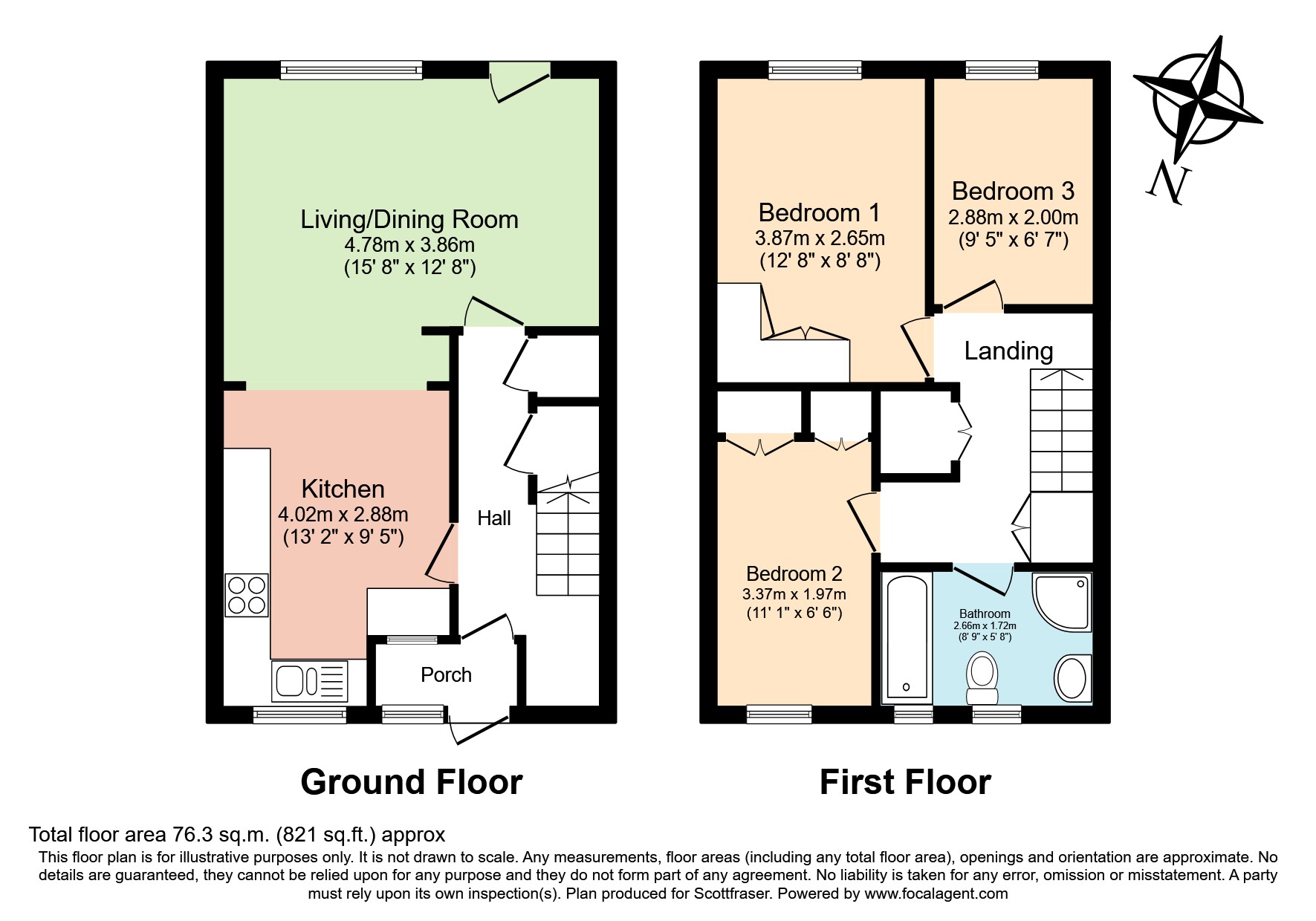 Wilberforce Street, Oxford floorplan
