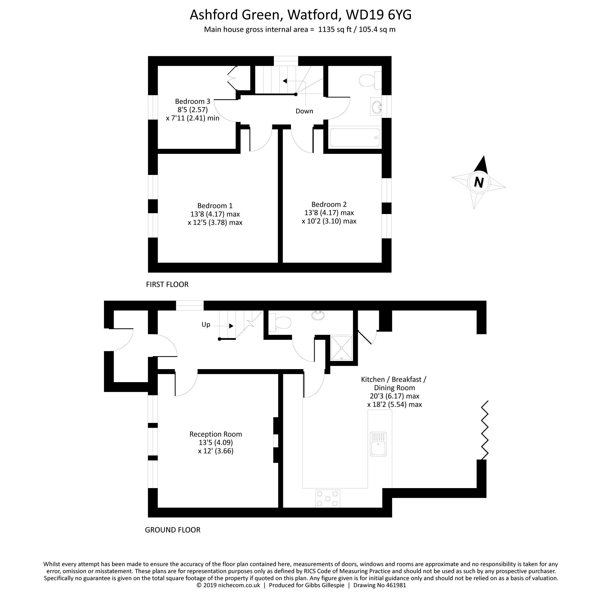 3 Bedrooms Semi-detached house for sale in Ashford Green, Watford WD19