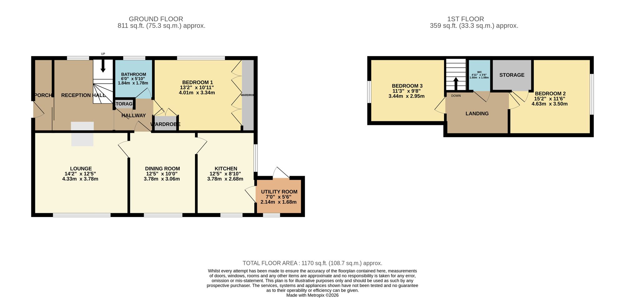 Greenfield Close, Bury floorplan