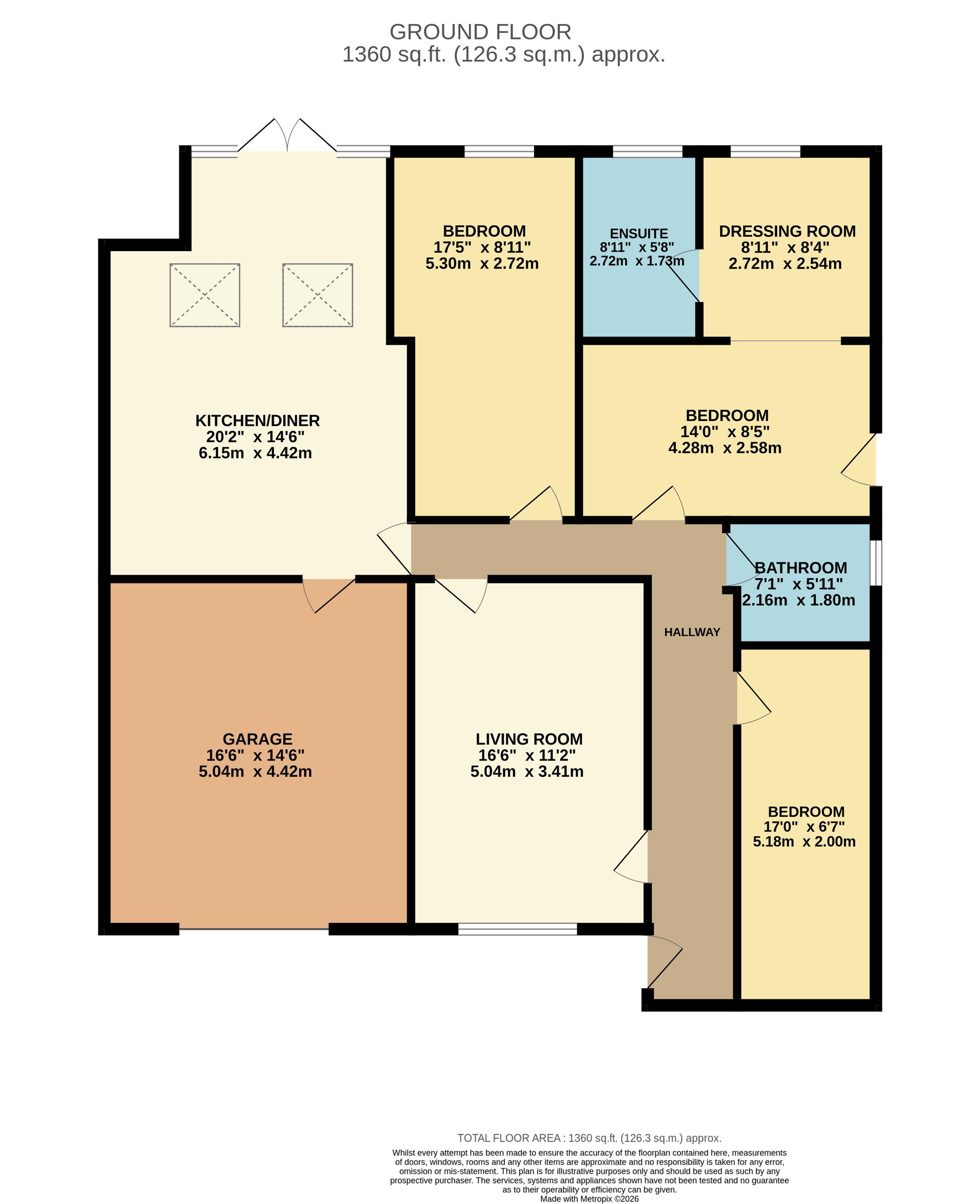 36 Mountbatten Close, Bury floorplan